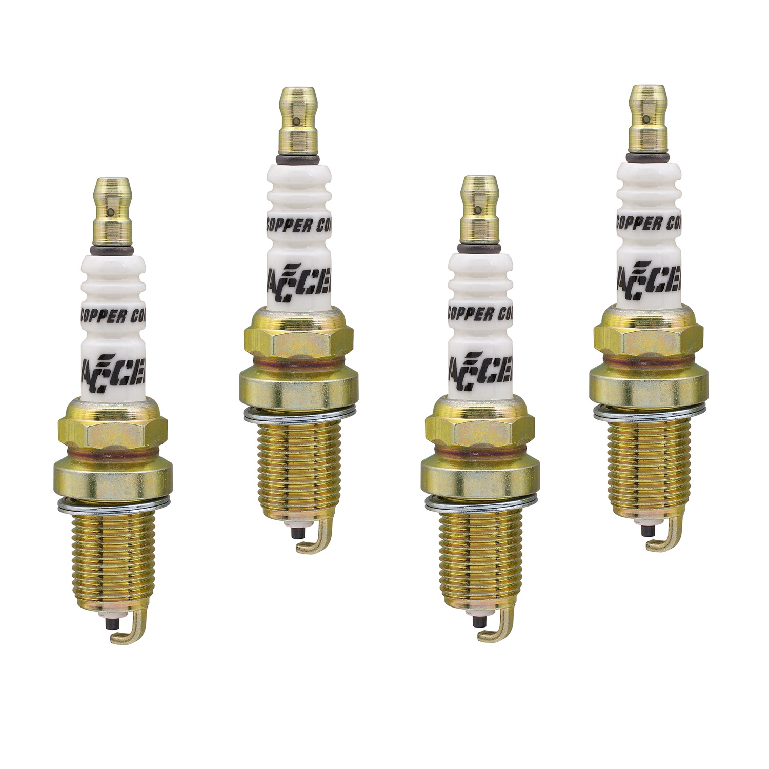 ACCEL ACCEL 0416-4 U-Groove Resistor; Spark Plug