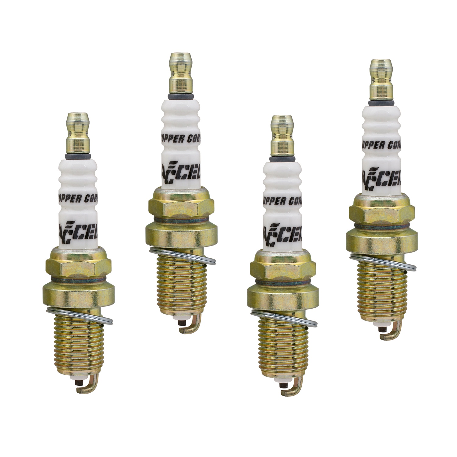 ACCEL ACCEL 0784-4 U-Groove Resistor; Spark Plug