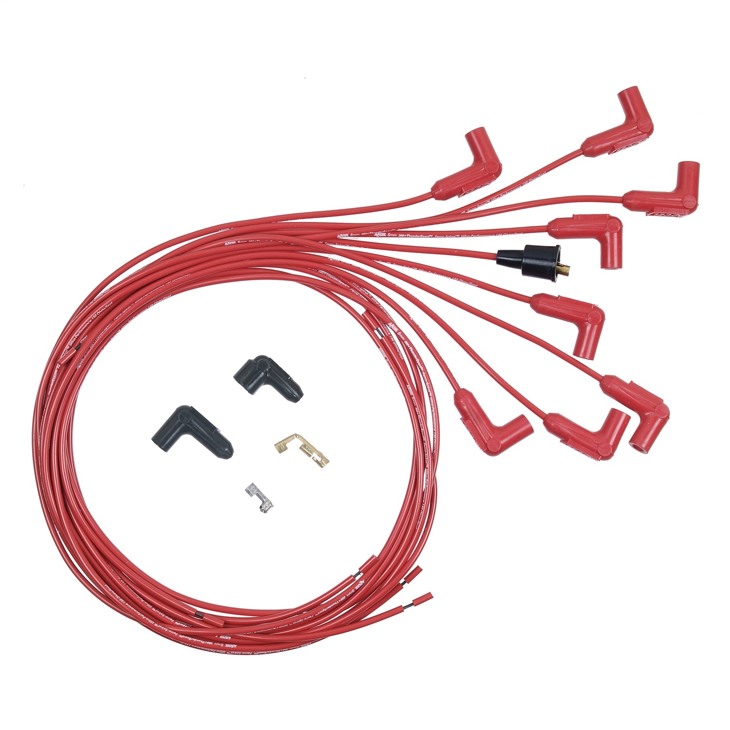 ACCEL ACCEL 7541R 300+ Ferro-Spiral Race Spark Plug Wire Set