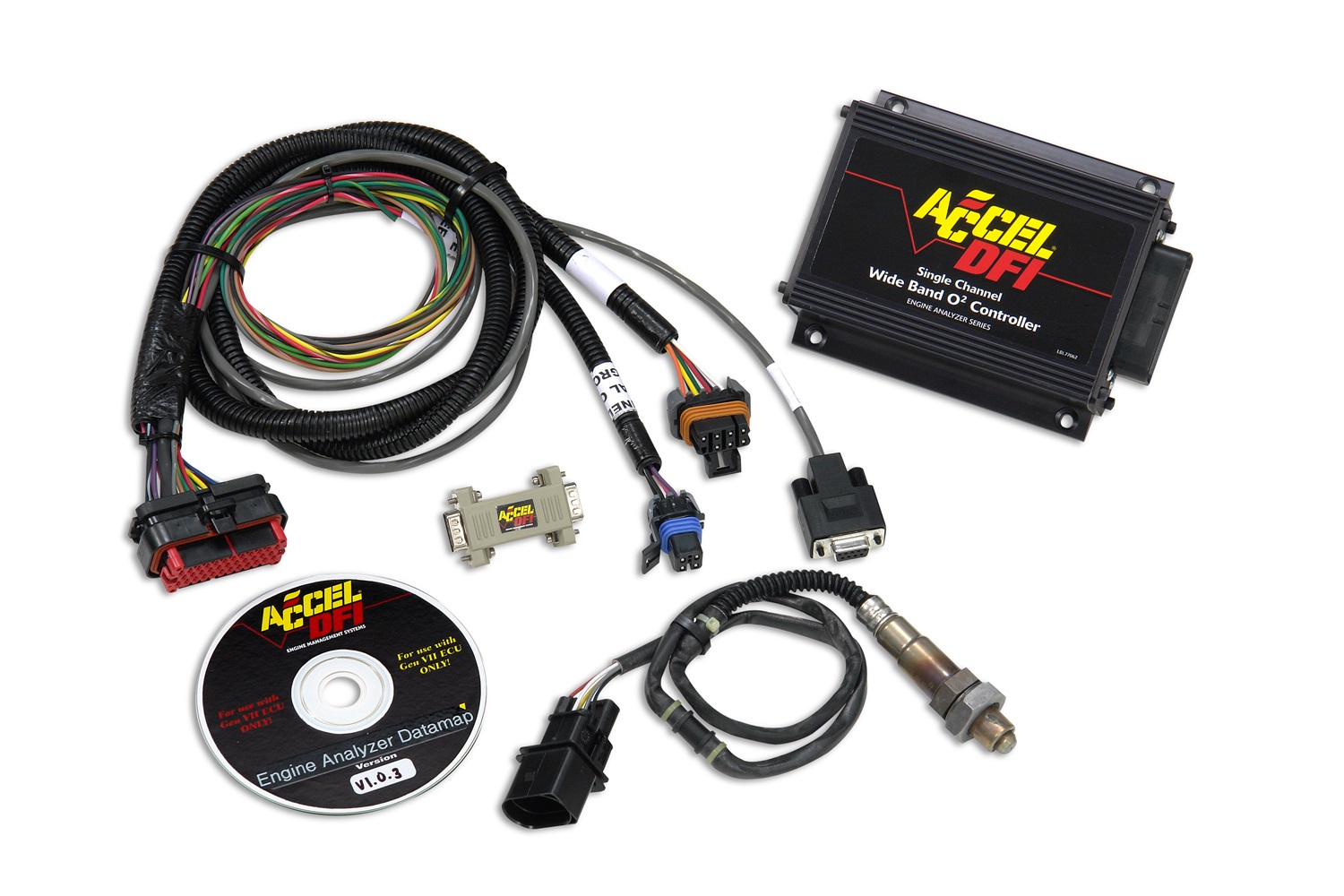 ACCEL ACCEL 77062 UEGO 3 Wideband O2 Module And Sensor Kit