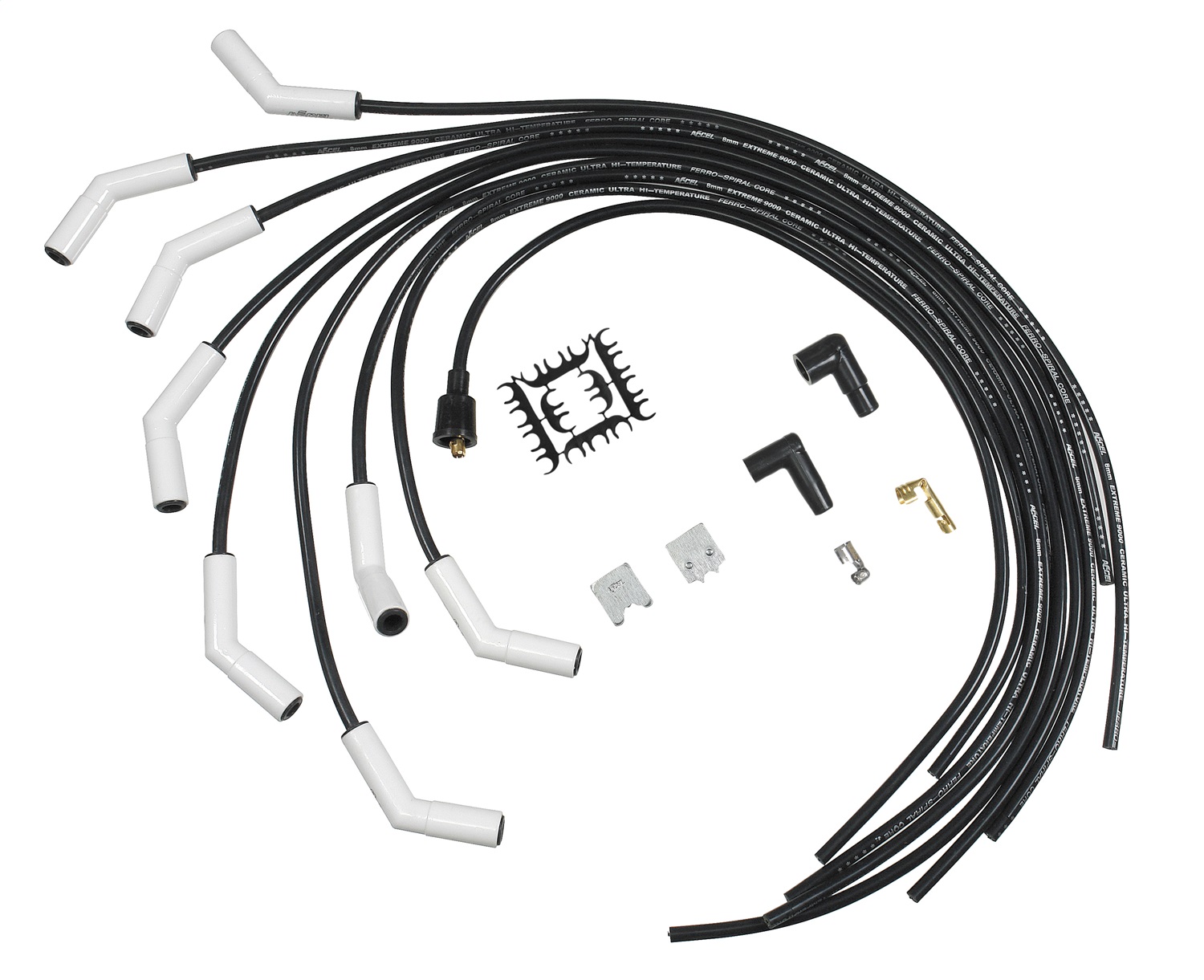 ACCEL ACCEL 9002C Extreme 9000 Ceramic Spark Plug Wire Set