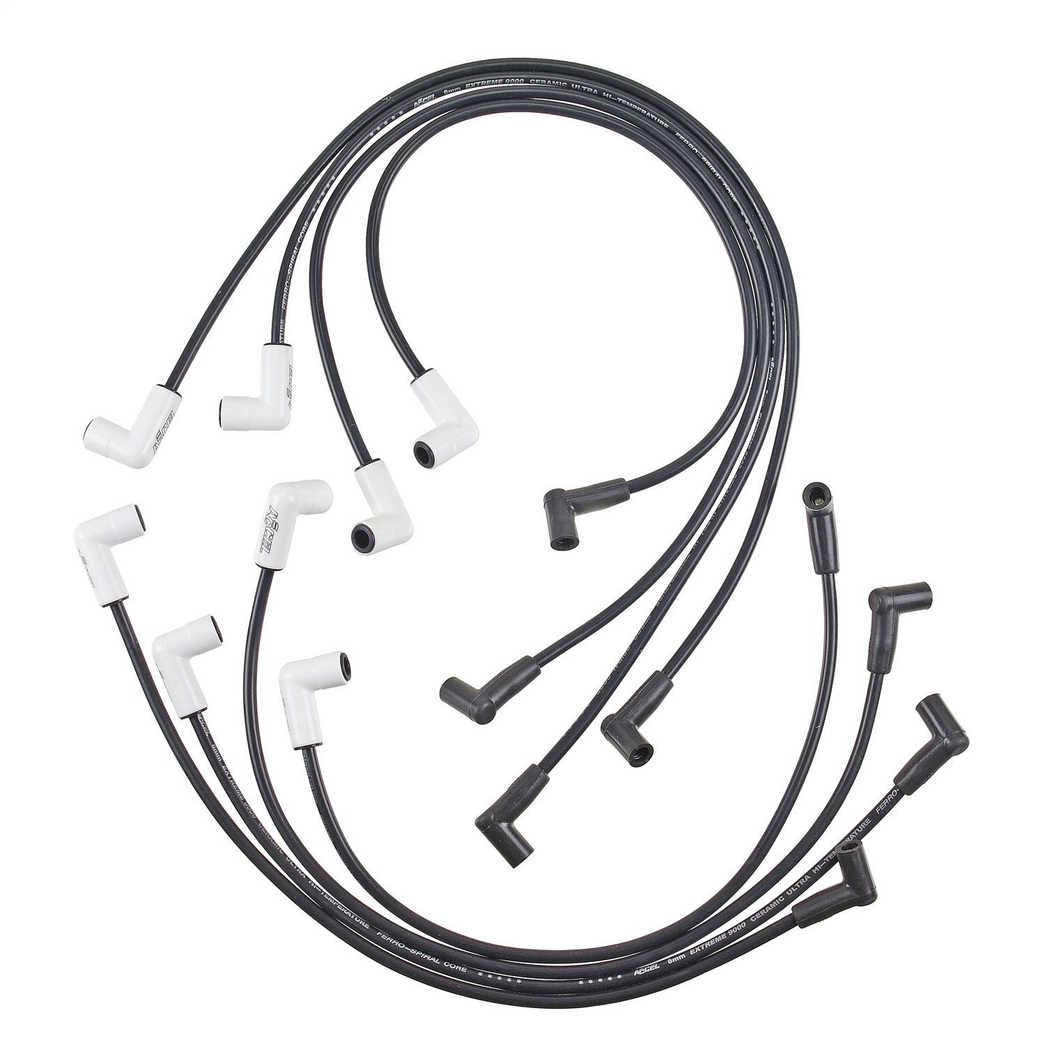 ACCEL ACCEL 9011C Custom Fit Extreme 9000 Ceramic; Spark Plug Wire Set