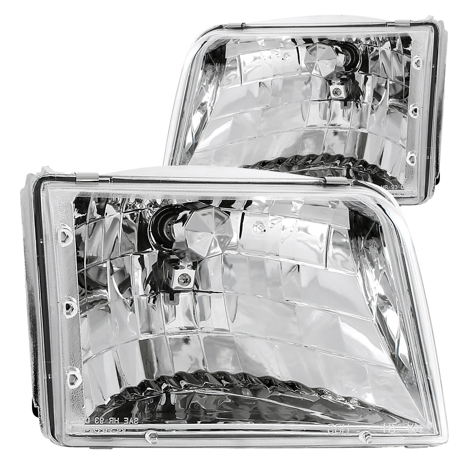 Anzo USA Anzo USA 111036 Crystal Headlight Set Fits 93-97 Ranger