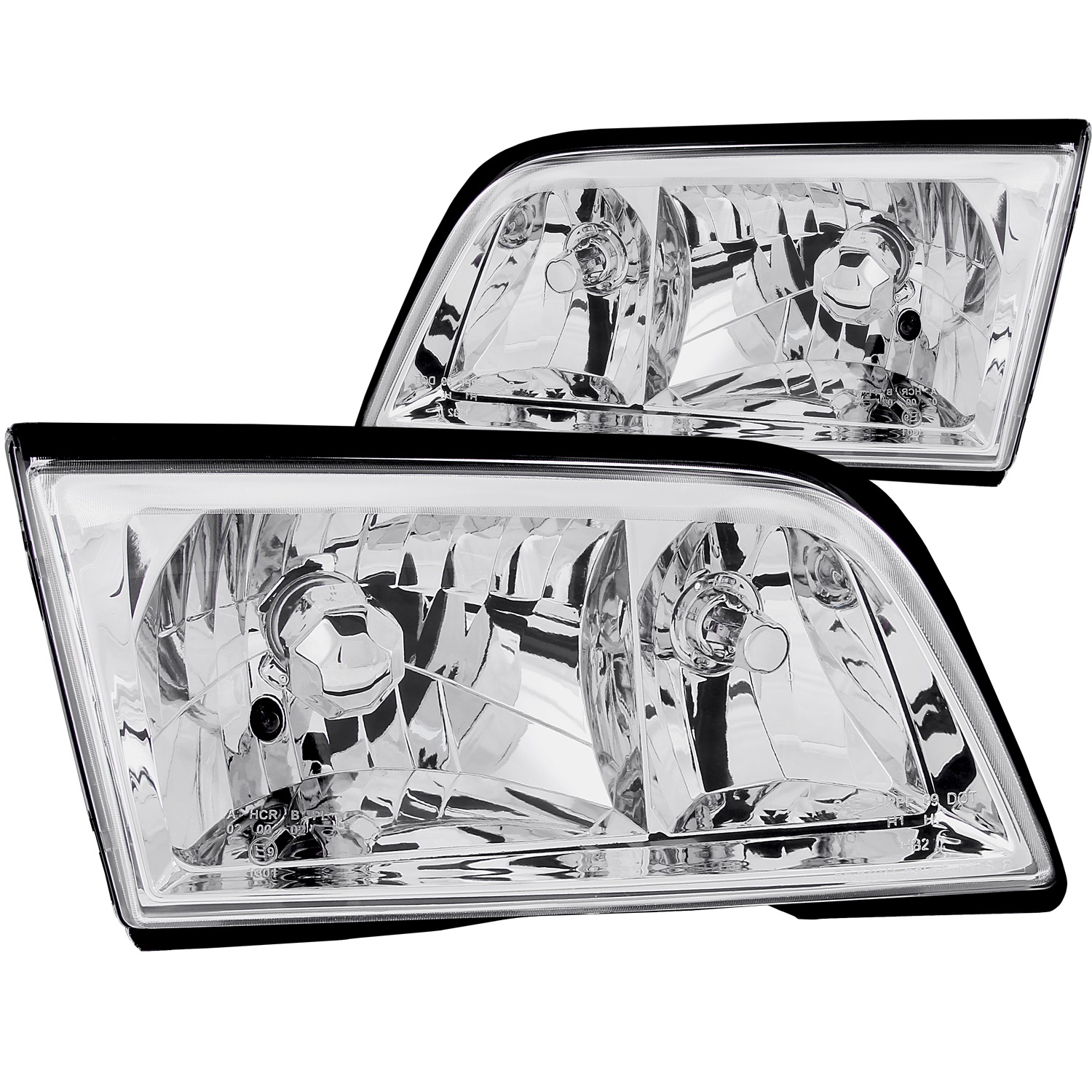 Anzo USA Anzo USA 121081 Crystal Headlight Set Fits 94-00 C220 C230 C280 C36 AMG C43 AMG