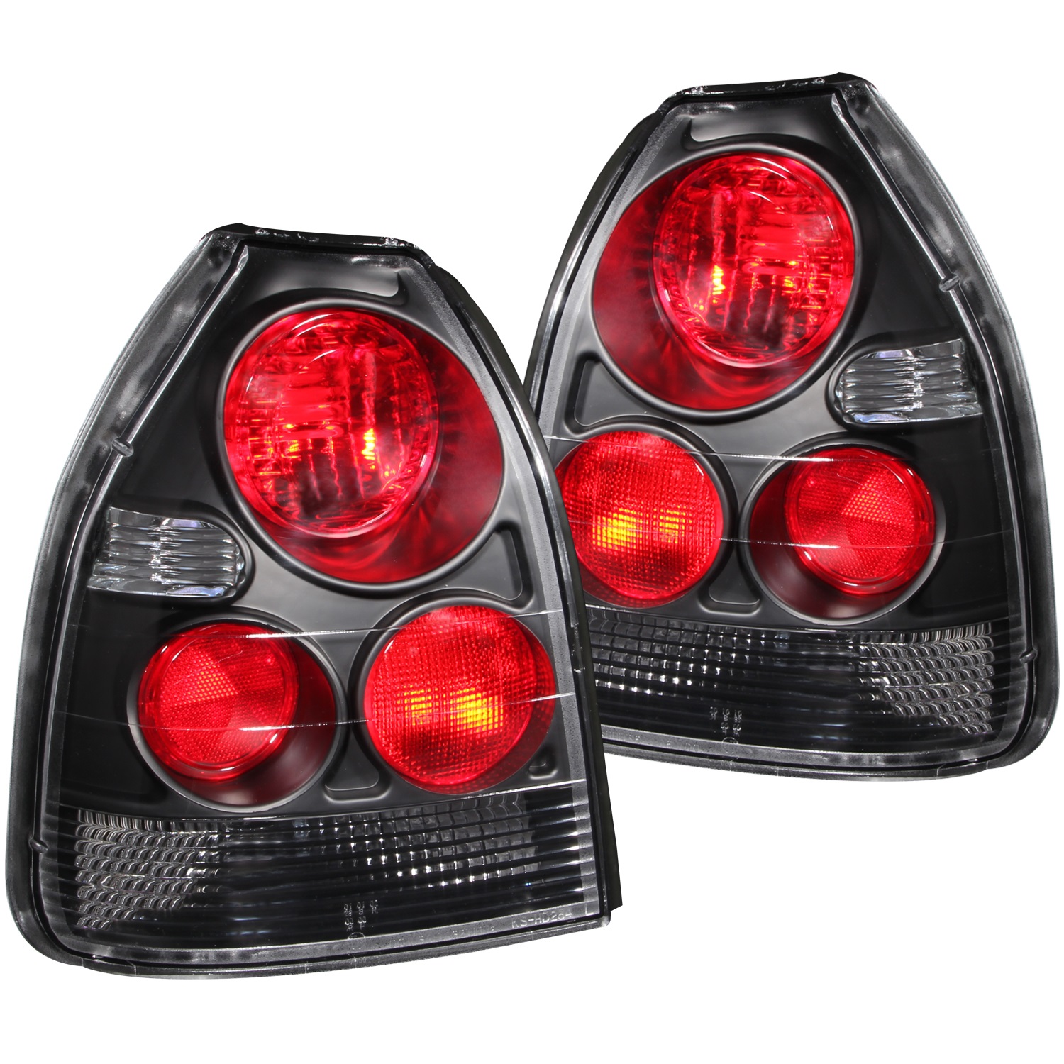 Anzo USA Anzo USA 221065 Tail Light Assembly Fits 96-00 Civic