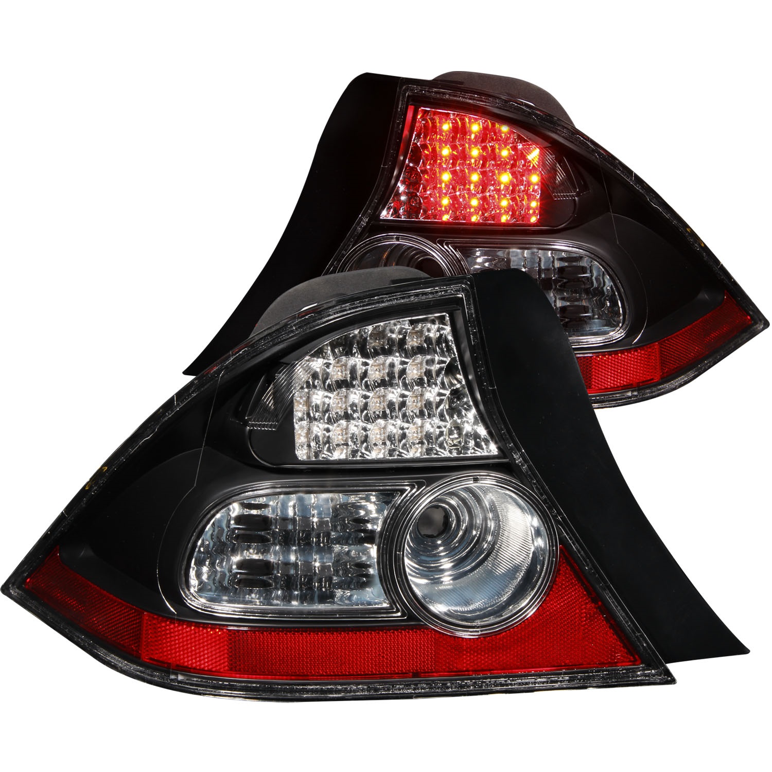 Anzo USA Anzo USA 321035 Tail Light Assembly Fits 04-05 Civic