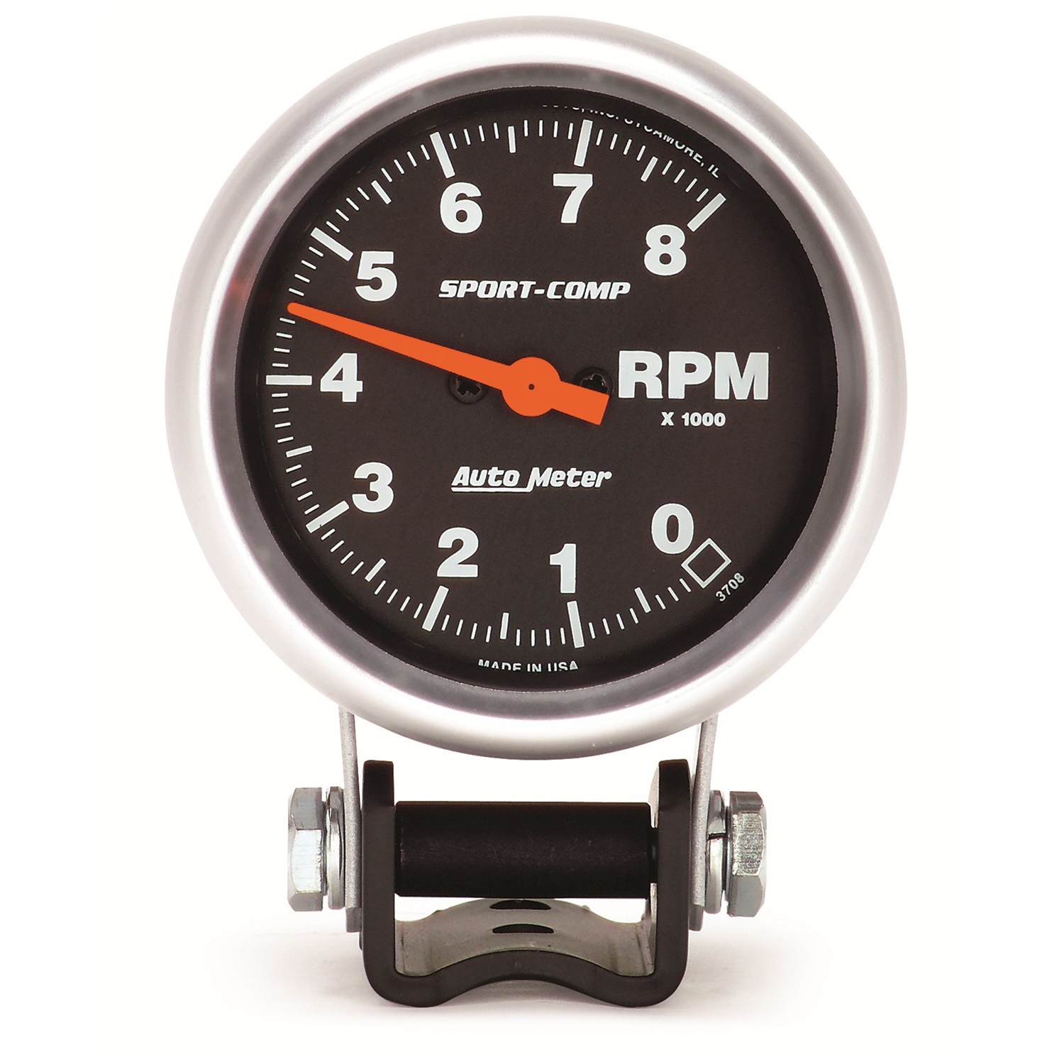 Auto Meter Auto Meter 3708 Sport-Comp; Mini Competition Tachometer