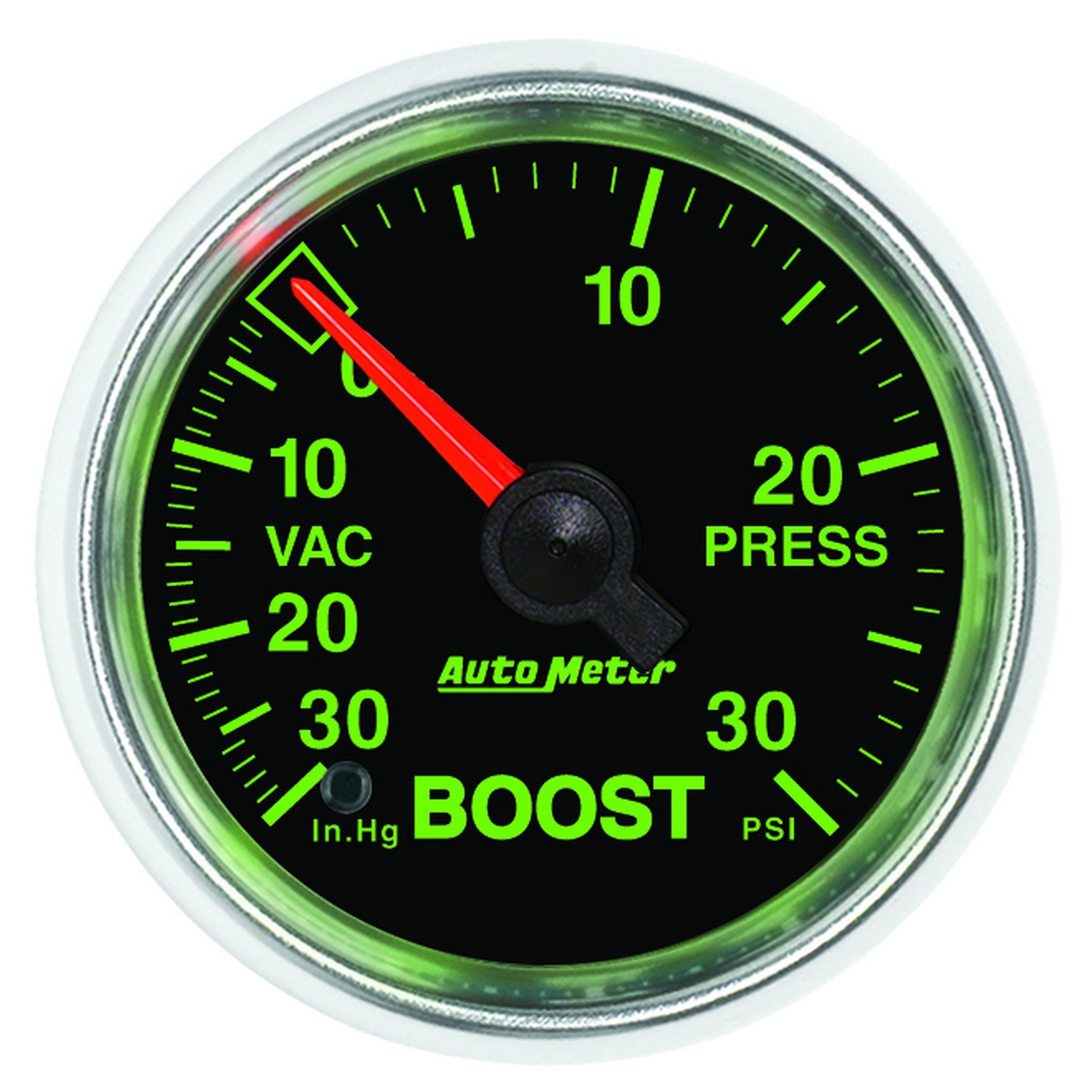 Auto Meter Auto Meter 3803 GS; Mechanical Boost/Vacuum Gauge