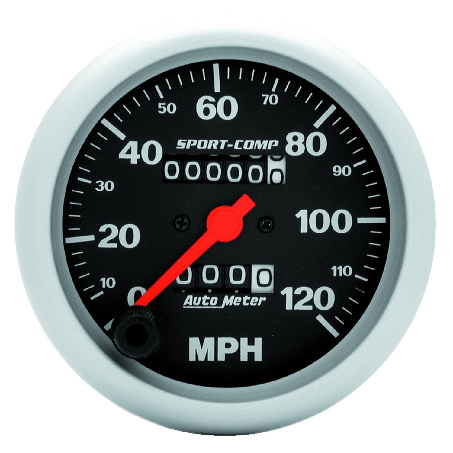 Auto Meter Auto Meter 3992 Sport-Comp; In-Dash Mechanical Speedometer