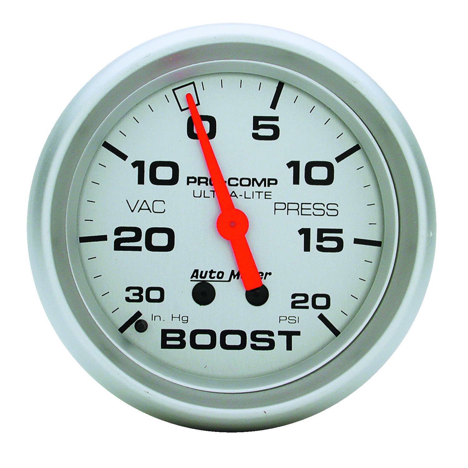 Auto Meter Auto Meter 4401 Ultra-Lite; Mechanical Boost/Vacuum Gauge