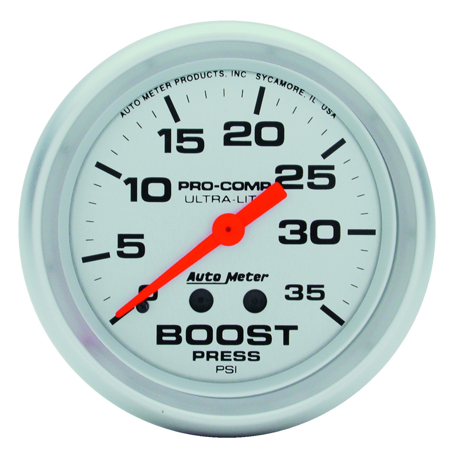 Auto Meter Auto Meter 4404 Ultra-Lite; Mechanical Boost Gauge
