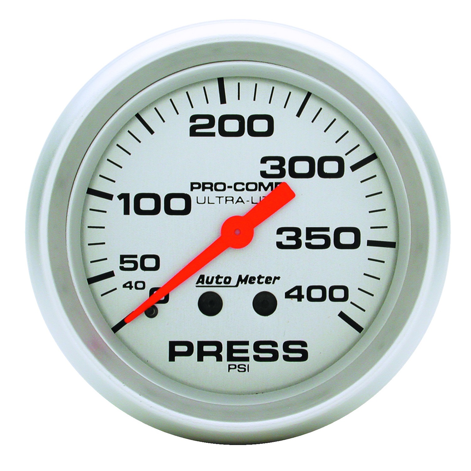 Auto Meter Auto Meter 4424 Ultra-Lite; Mechanical Pressure Gauge