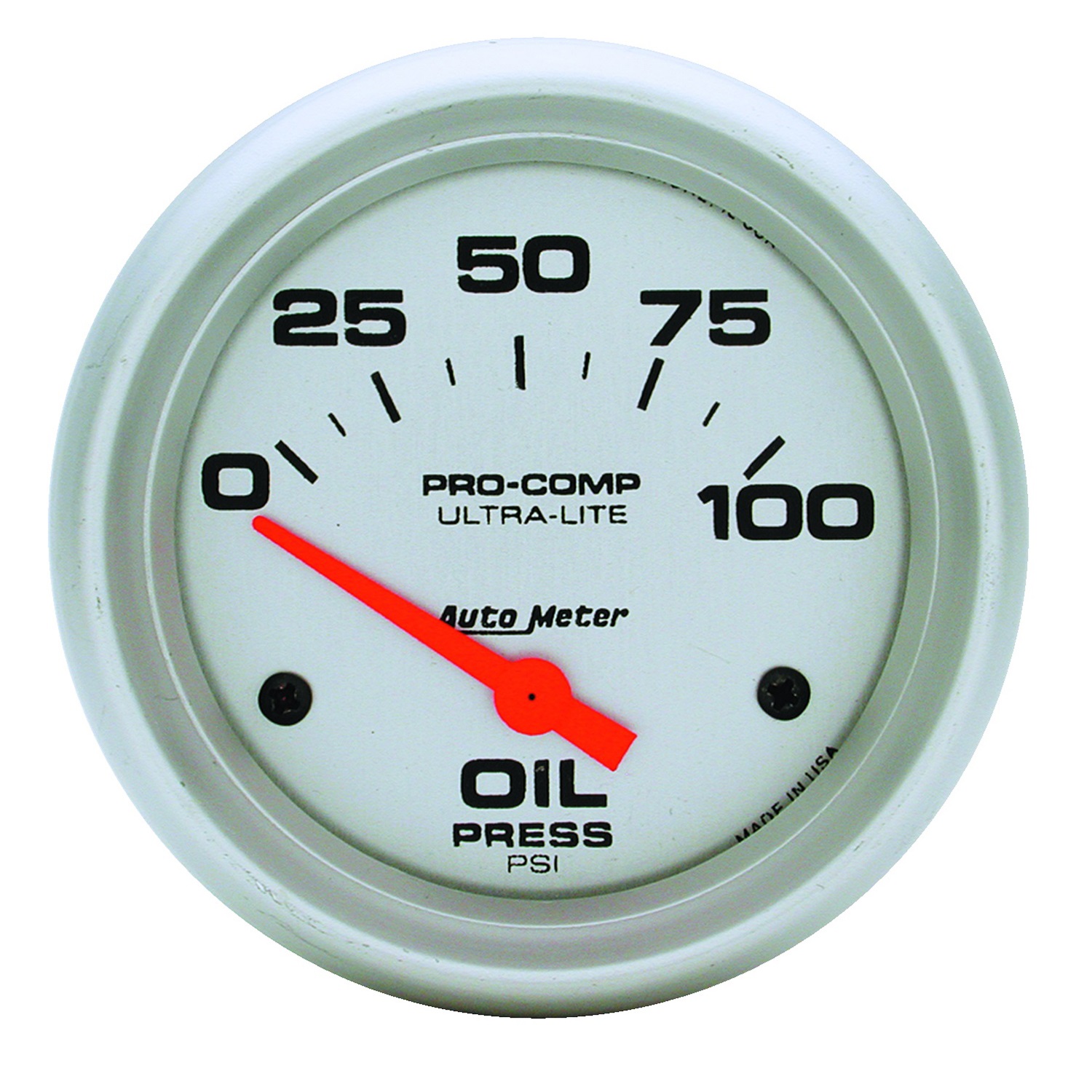Auto Meter Auto Meter 4427 Ultra-Lite; Electric Oil Pressure Gauge