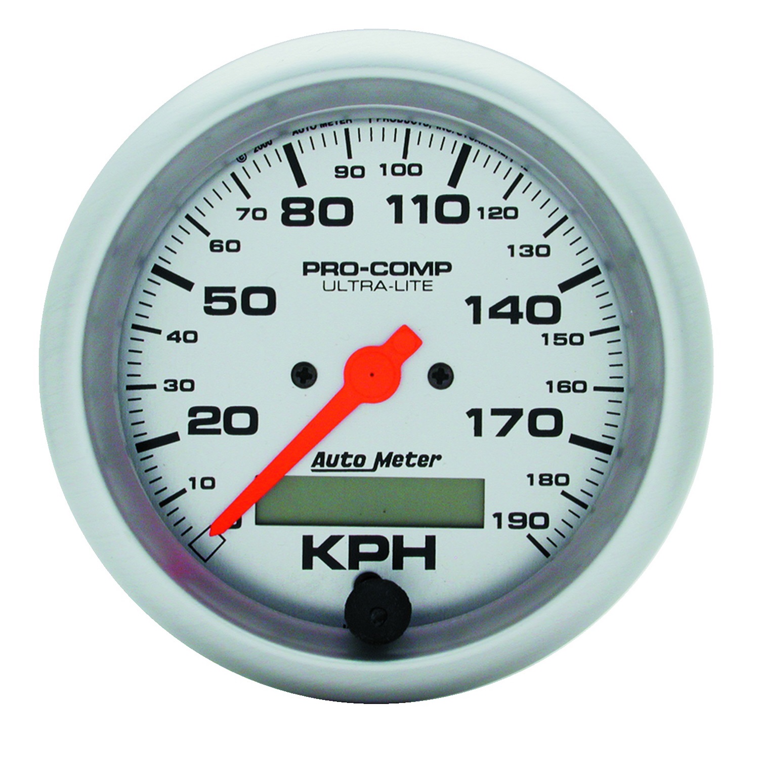 Auto Meter Auto Meter 4487-M Ultra-Lite; In-Dash Electric Speedometer