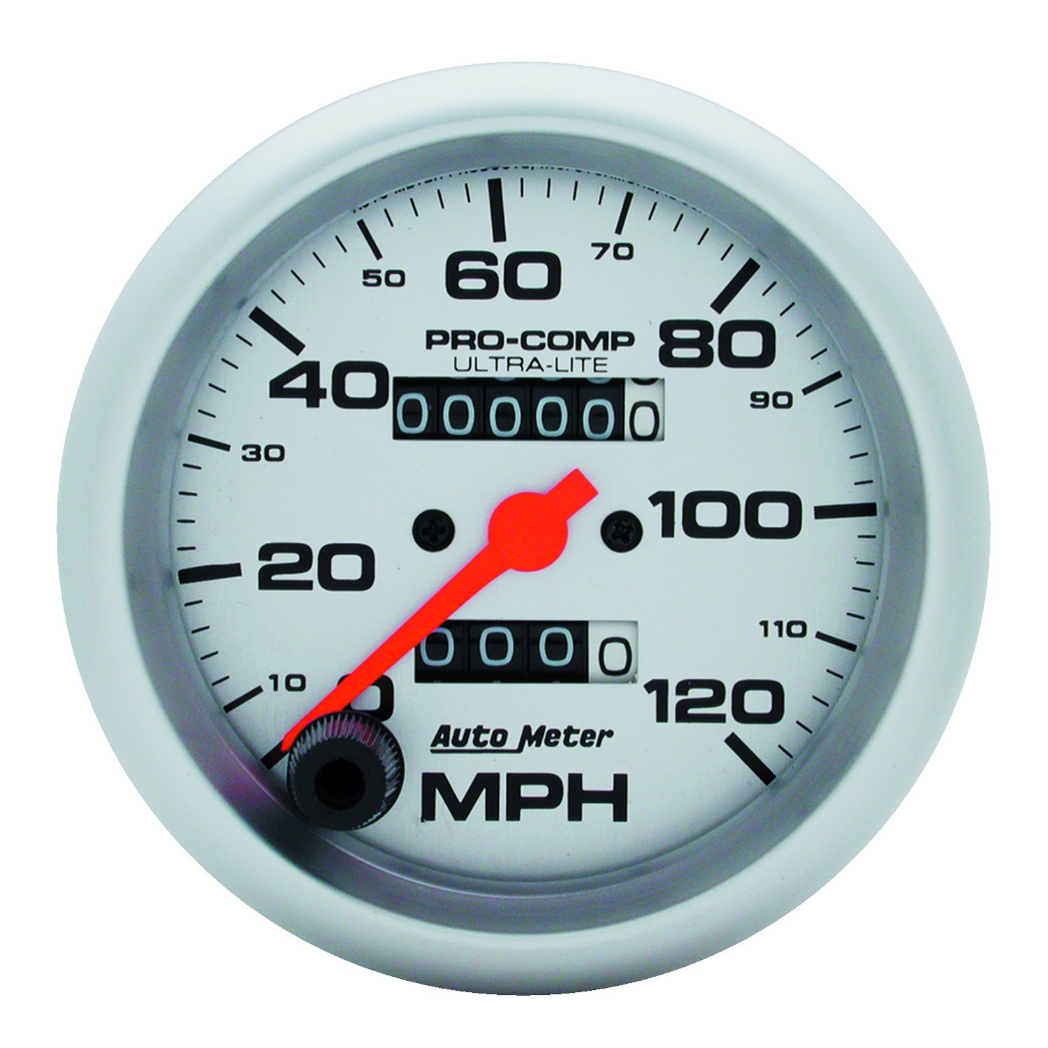 Auto Meter Auto Meter 4492 Ultra-Lite; In-Dash Mechanical Speedometer