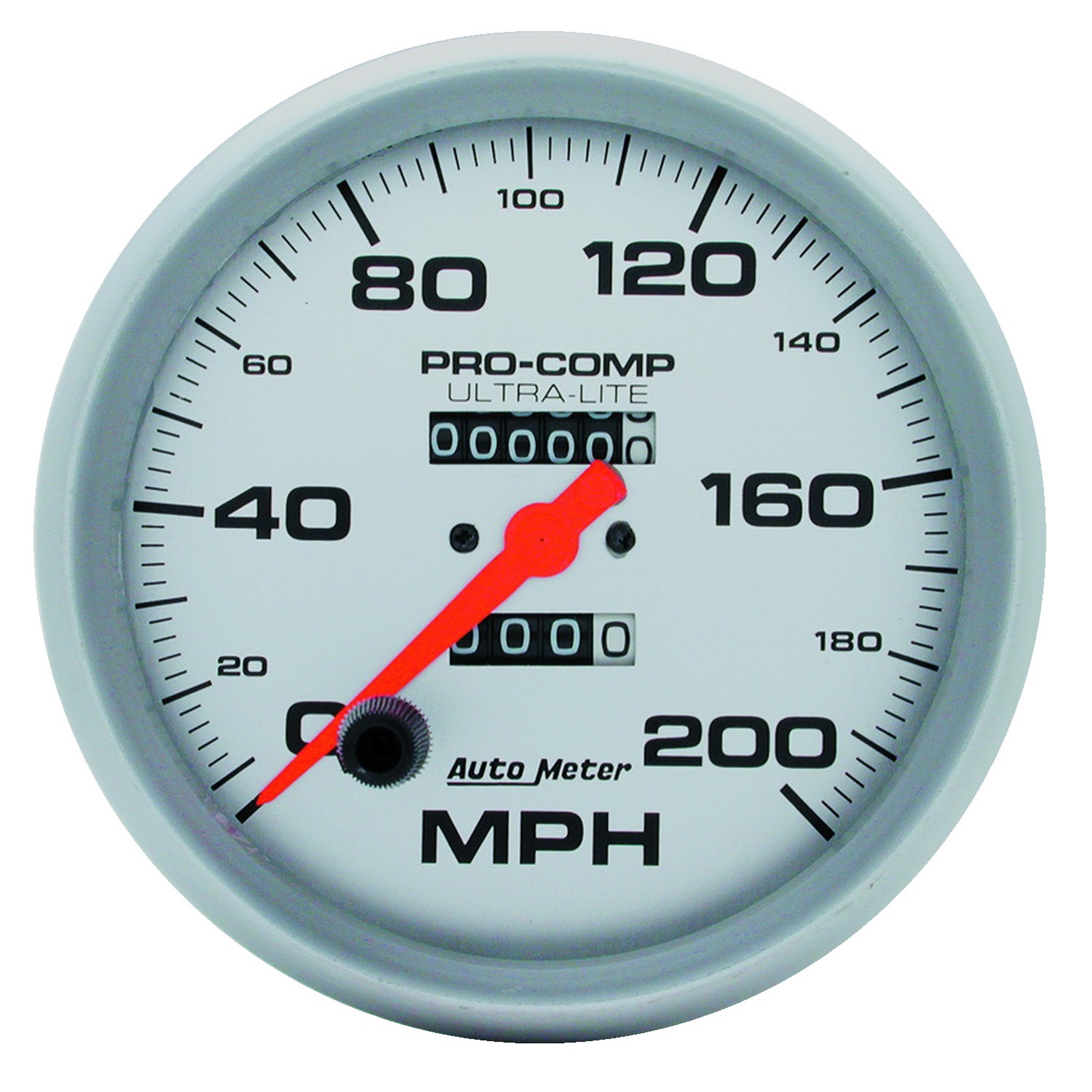 Auto Meter Auto Meter 4496 Ultra-Lite; In-Dash Mechanical Speedometer