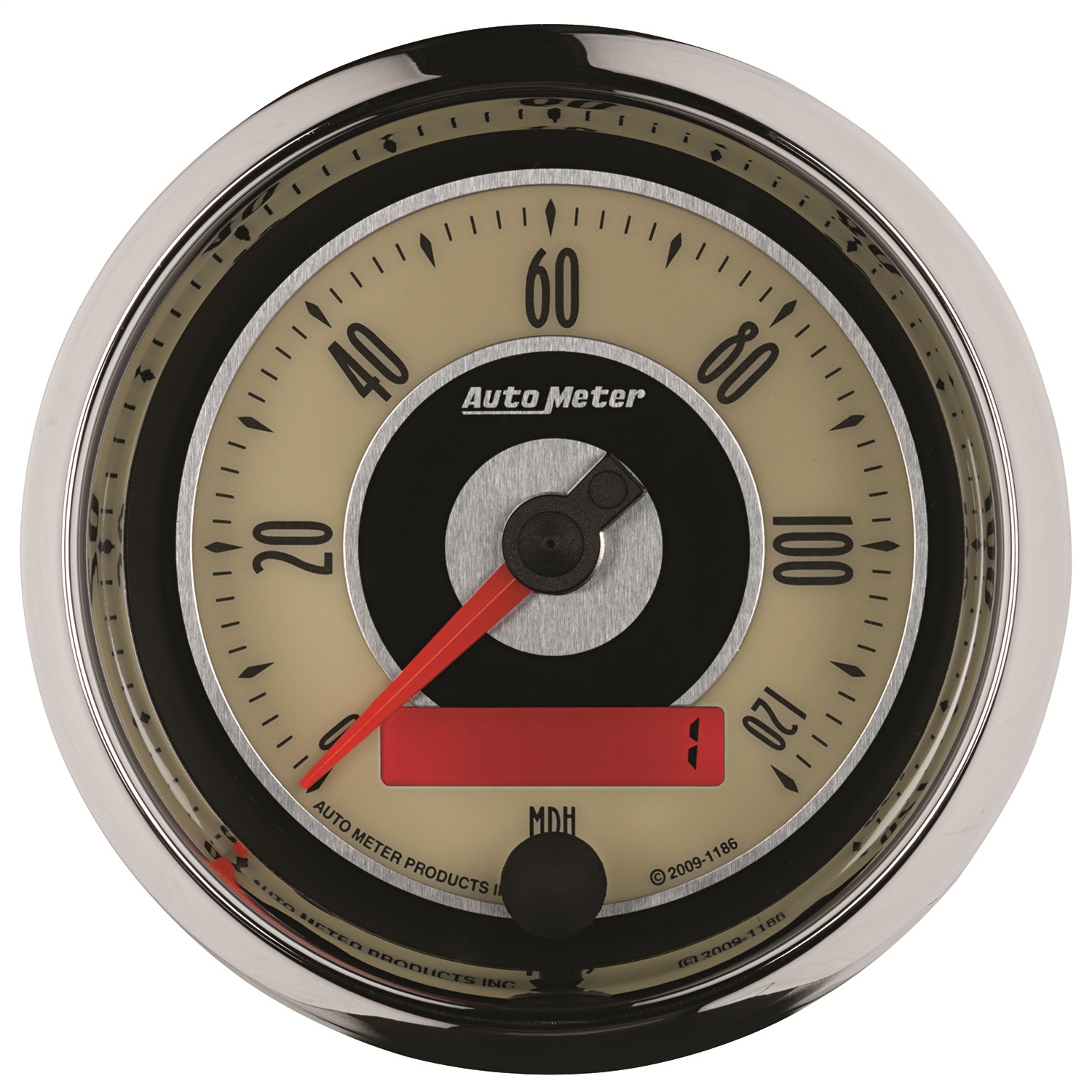 Auto Meter Auto Meter 1186 Cruiser; Electric Programmable Speedometer