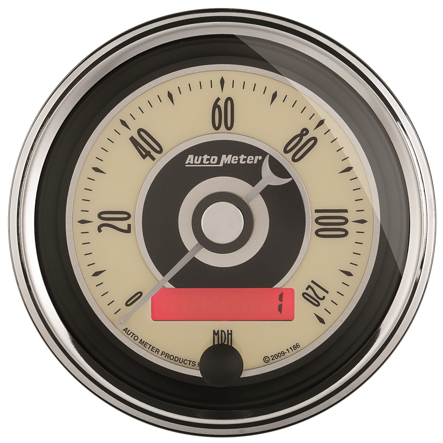 Auto Meter Auto Meter 1187 Cruiser AD; Electric Programmable Speedometer