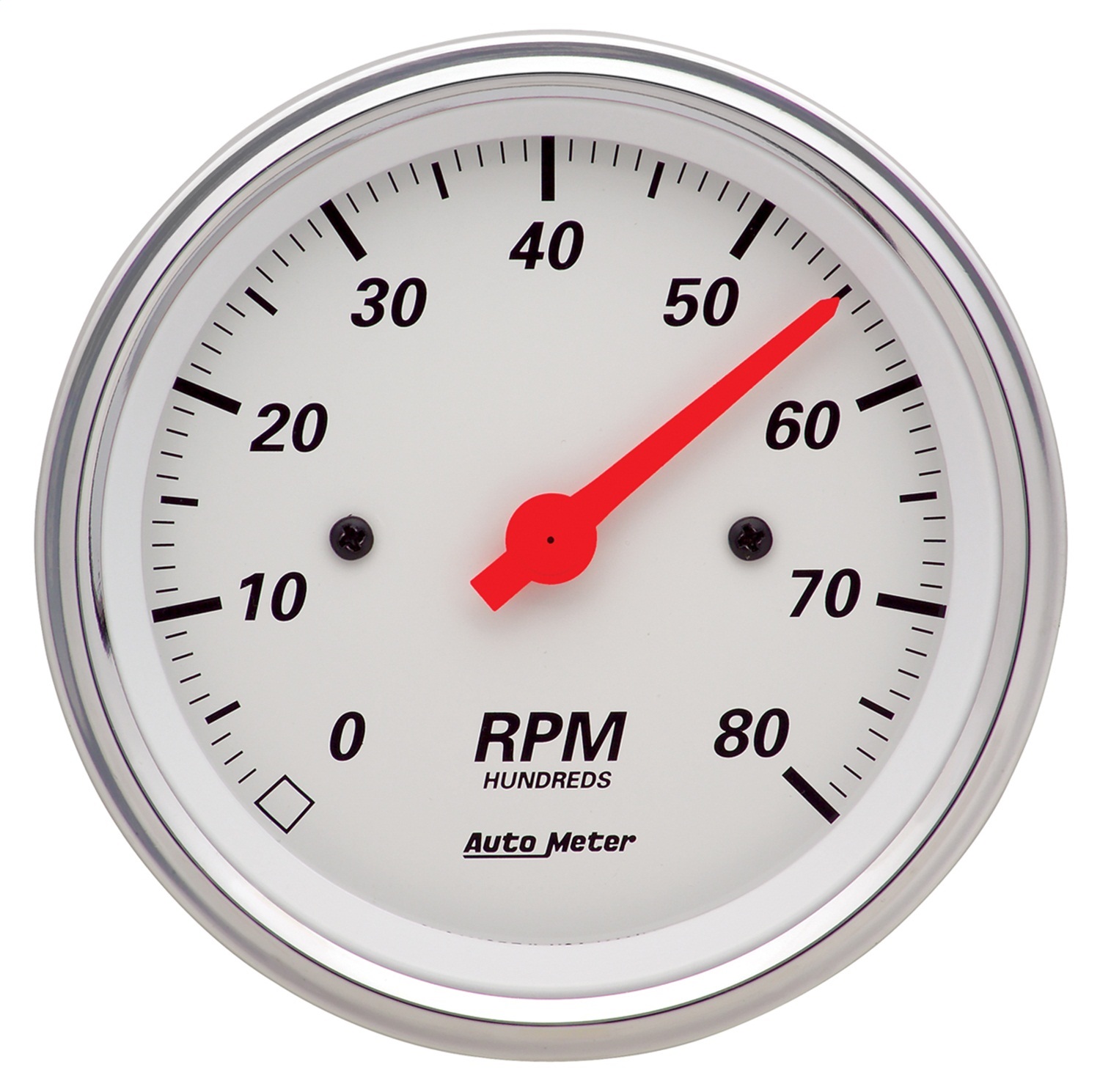 Auto Meter Auto Meter 1390 Arctic White; Electric Tachometer