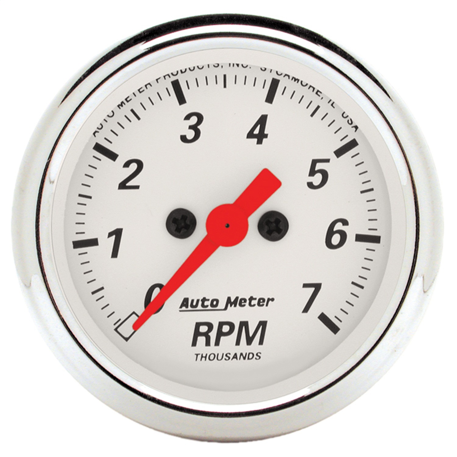Auto Meter Auto Meter 1397 Arctic White; Electric Tachometer