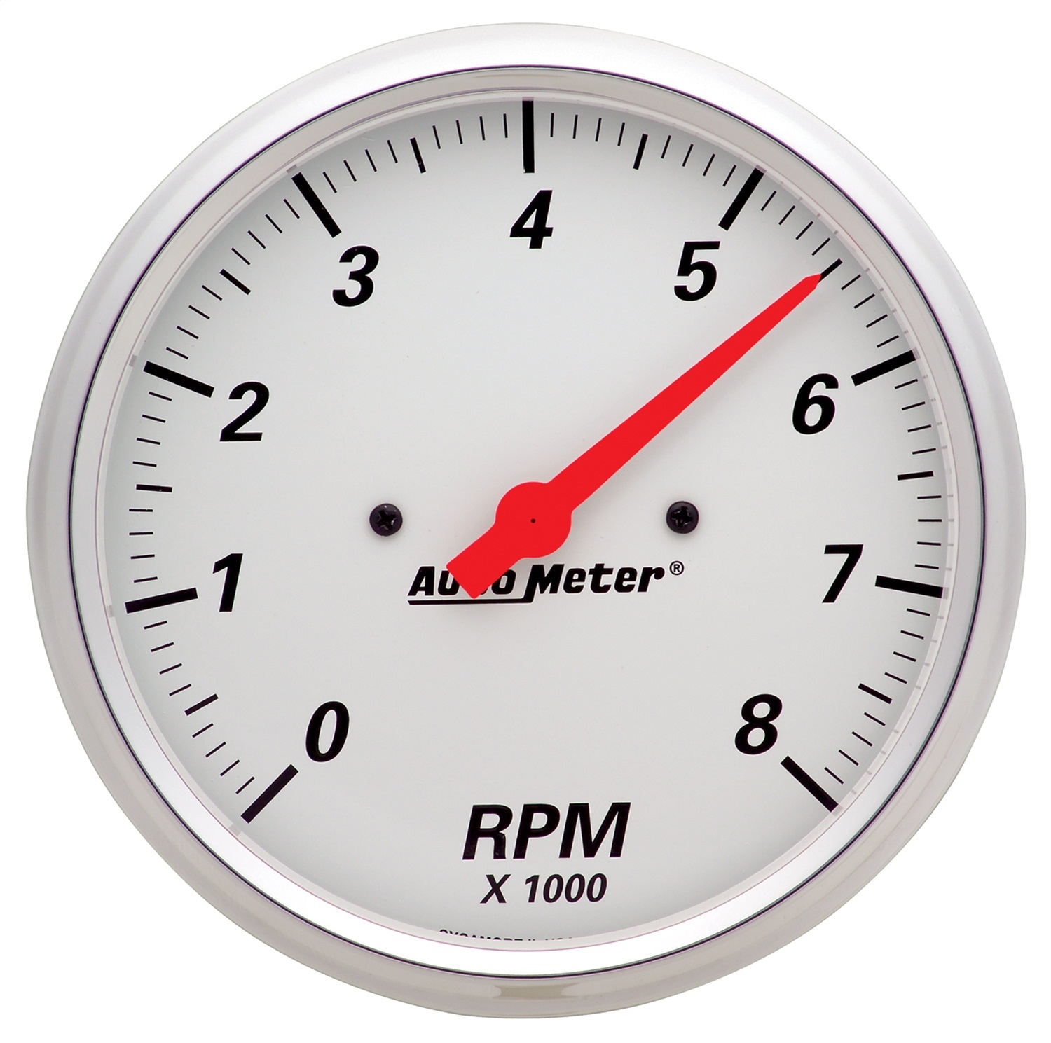Auto Meter Auto Meter 1399 Arctic White; Electric Tachometer