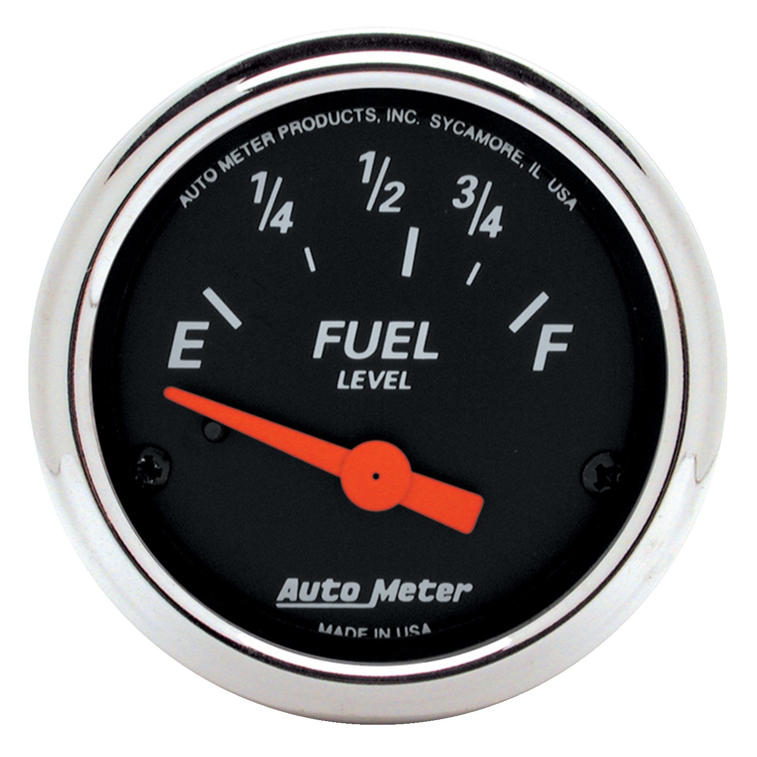 Auto Meter Auto Meter 1423 Designer Black; Fuel Level Gauge