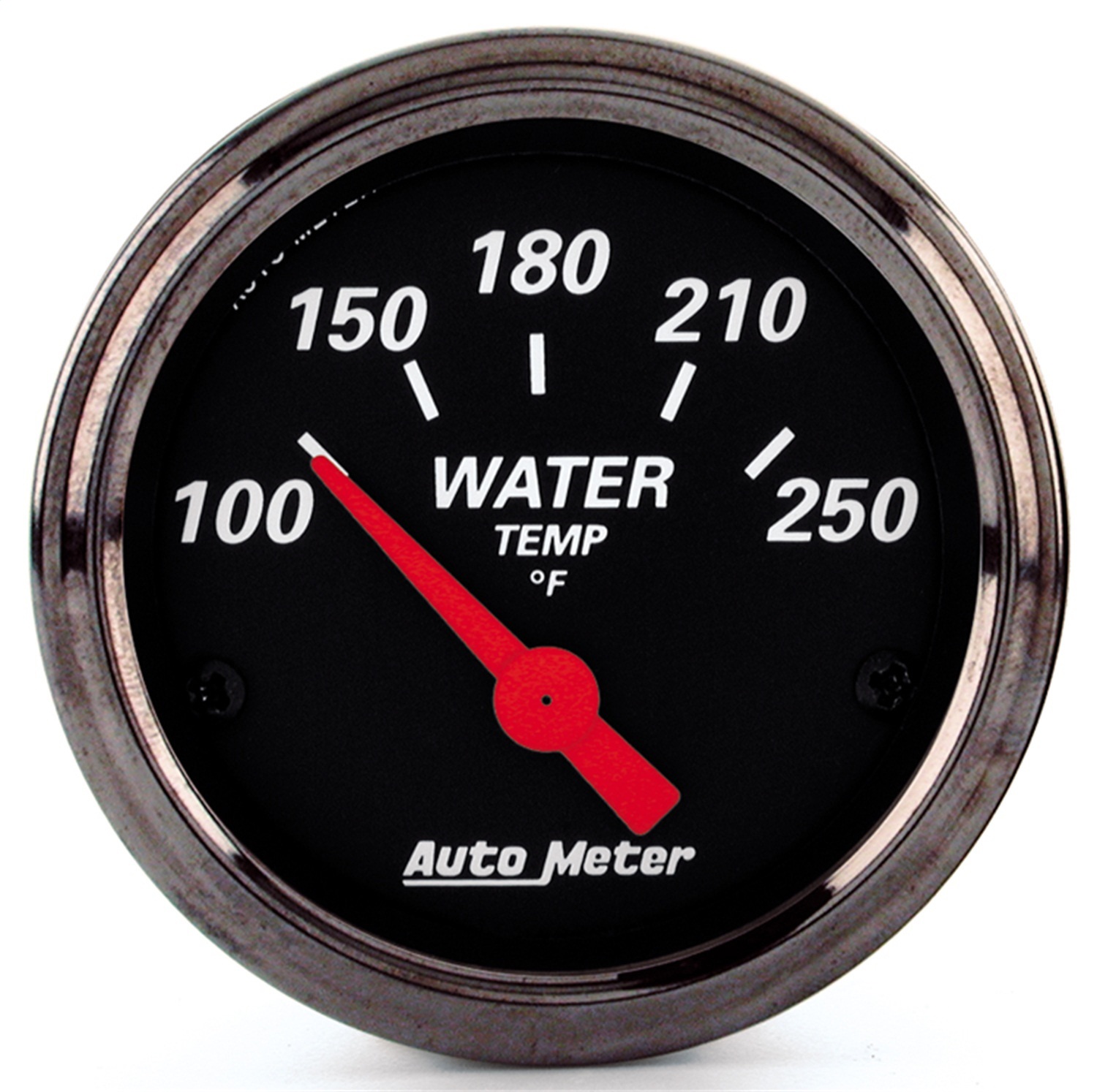 Auto Meter Auto Meter 1437 Designer Black; Water Temperature Gauge