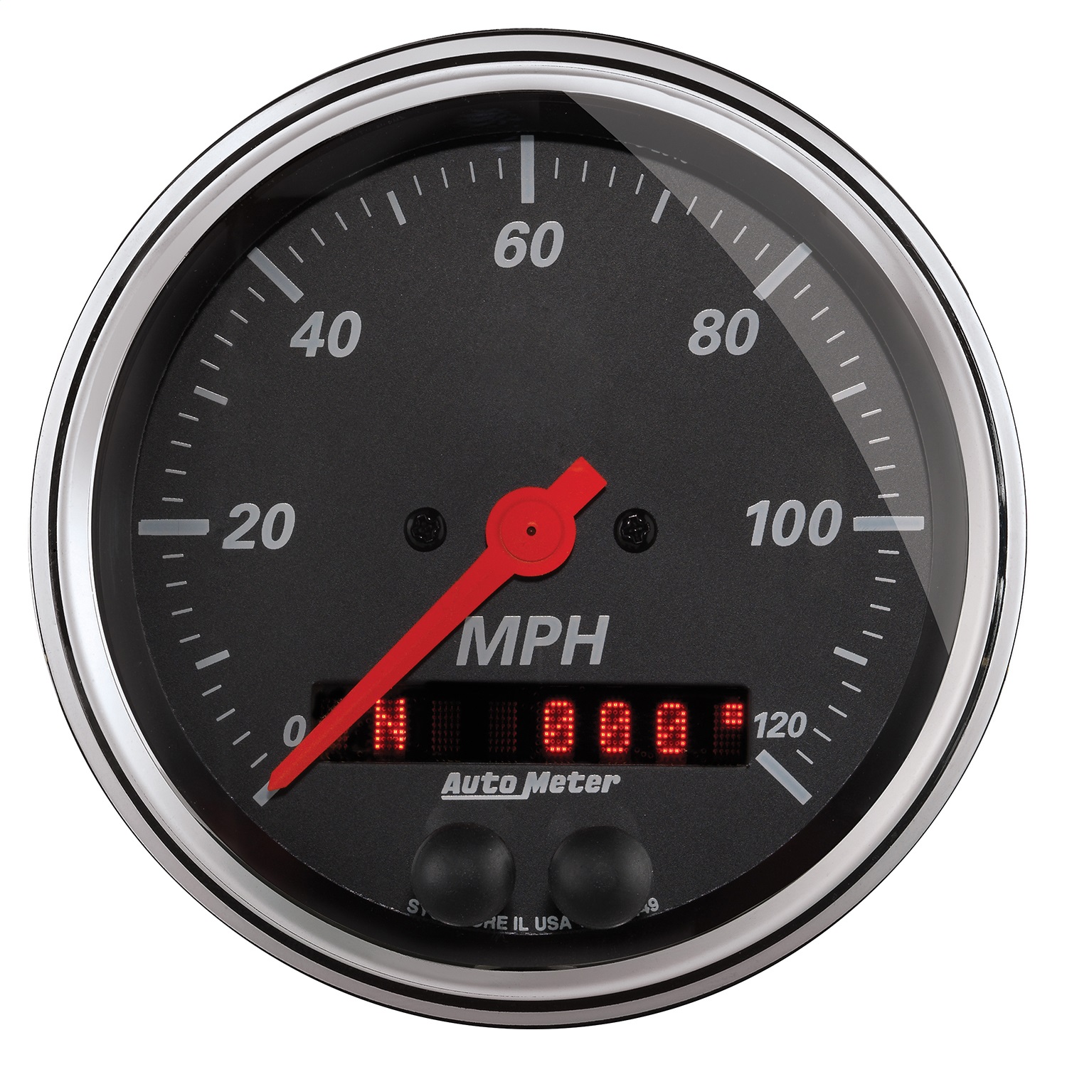 Auto Meter Auto Meter 1449 Designer Black; Speedometer