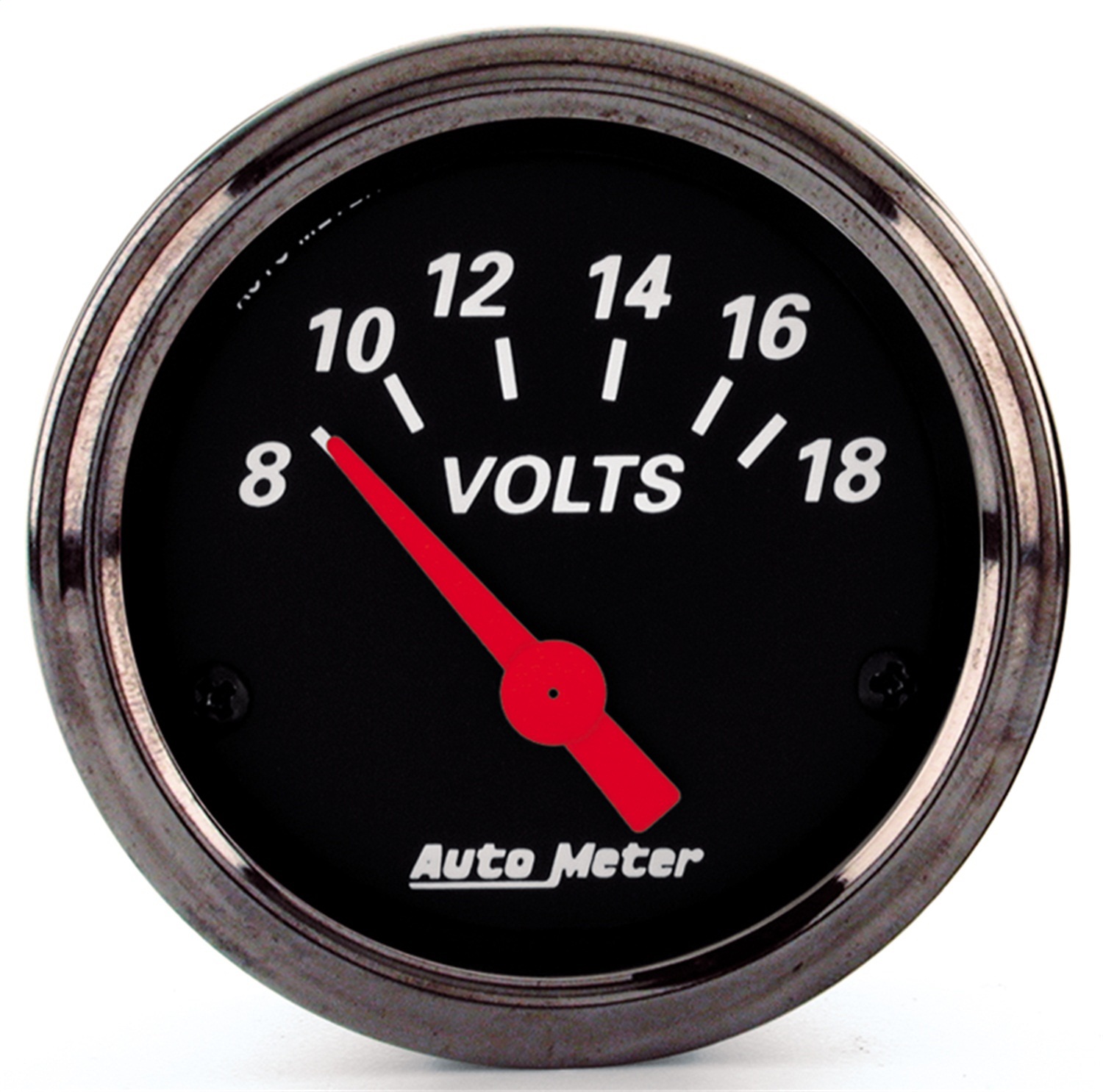 Auto Meter Auto Meter 1491 Designer Black; Voltmeter Gauge