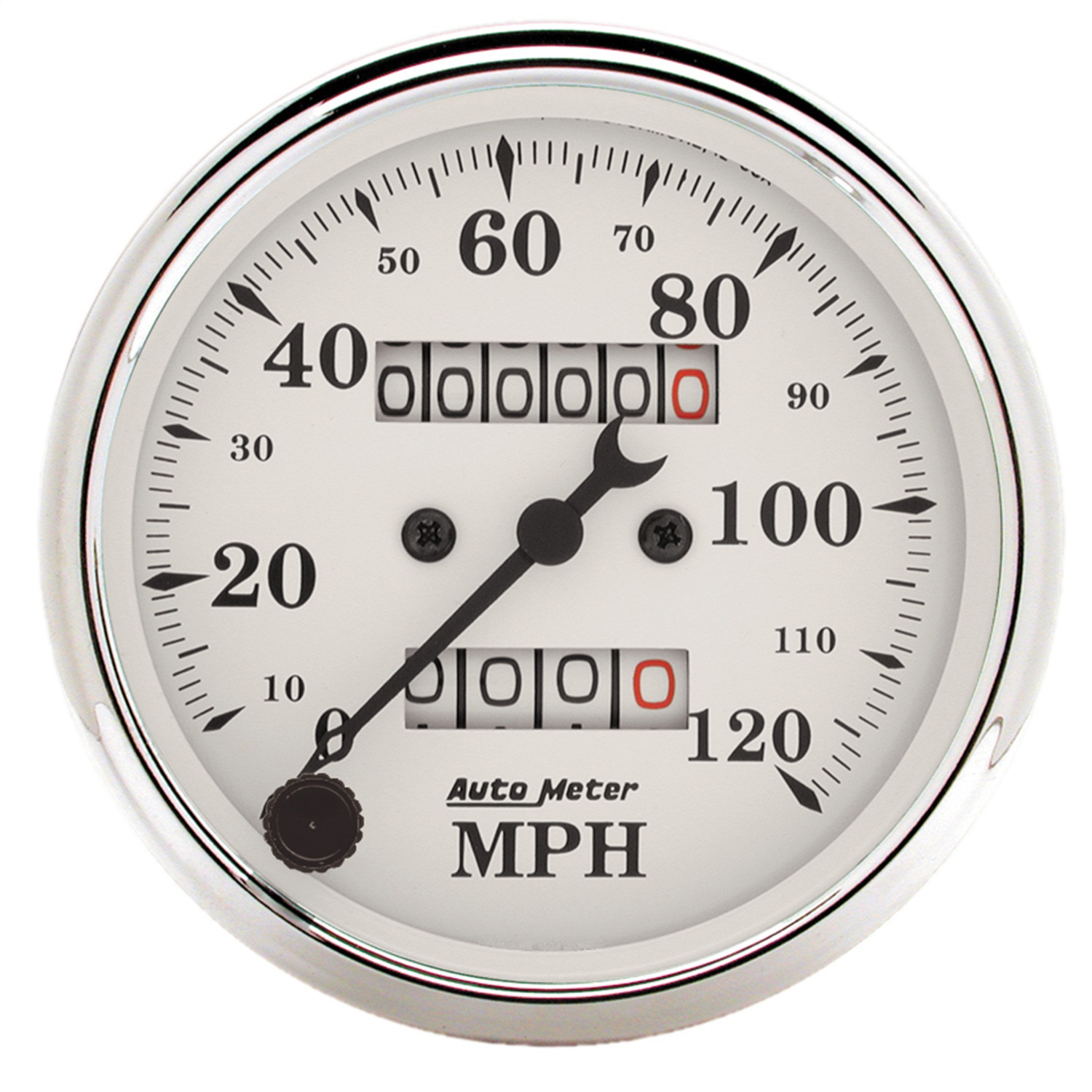 Auto Meter Auto Meter 1693 Old Tyme White; Mechanical Speedometer