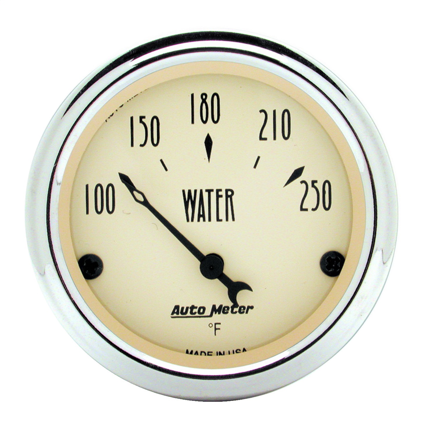 Auto Meter Auto Meter 1837 Antique Beige; Water Temperature Gauge