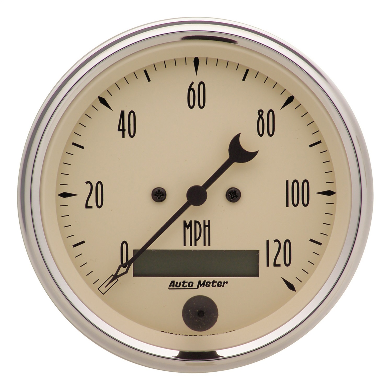 Auto Meter Auto Meter 1880 Antique Beige; Electric Programmable Speedometer