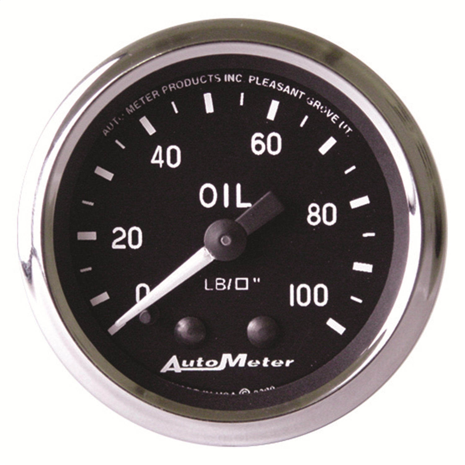 Auto Meter Auto Meter 201006 Cobra; Mechanical Oil Pressure Gauge