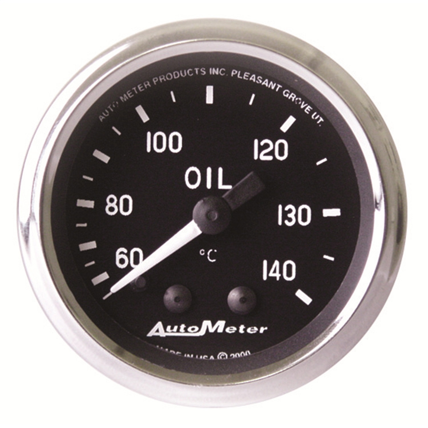 Auto Meter Auto Meter 201008 Cobra; Mechanical Oil Temperature Gauge