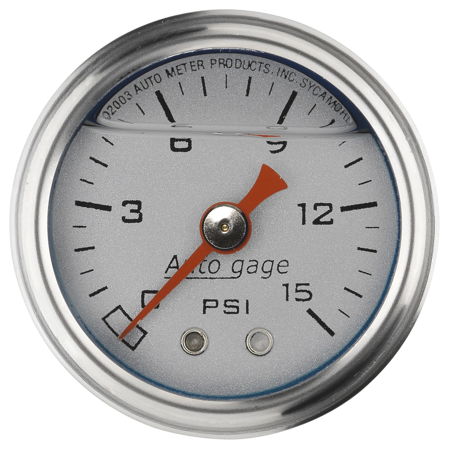 Auto Meter Auto Meter 2178 Autogage; Fuel Pressure Gauge
