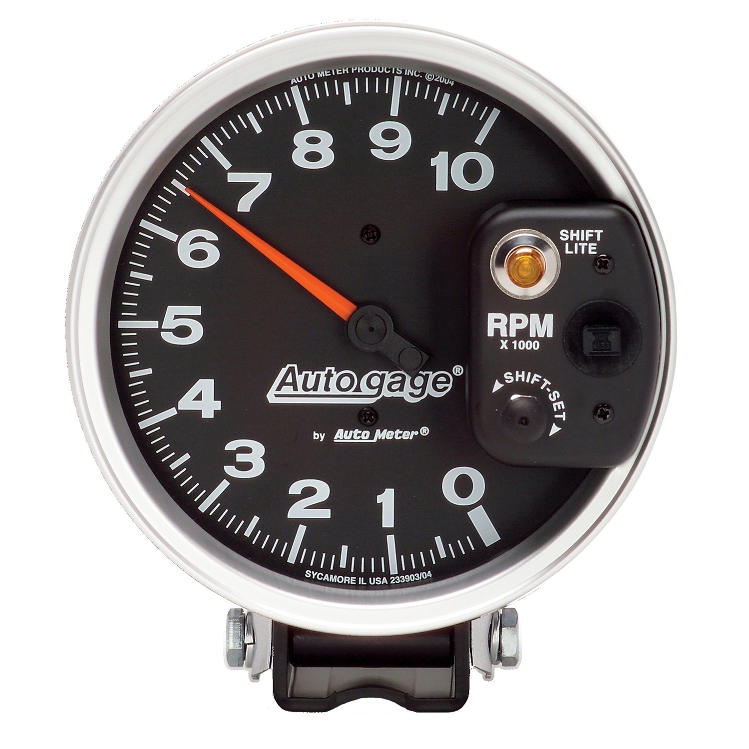 Auto Meter Auto Meter 233903 Autogage; Monster Shift-Lite Tachometer