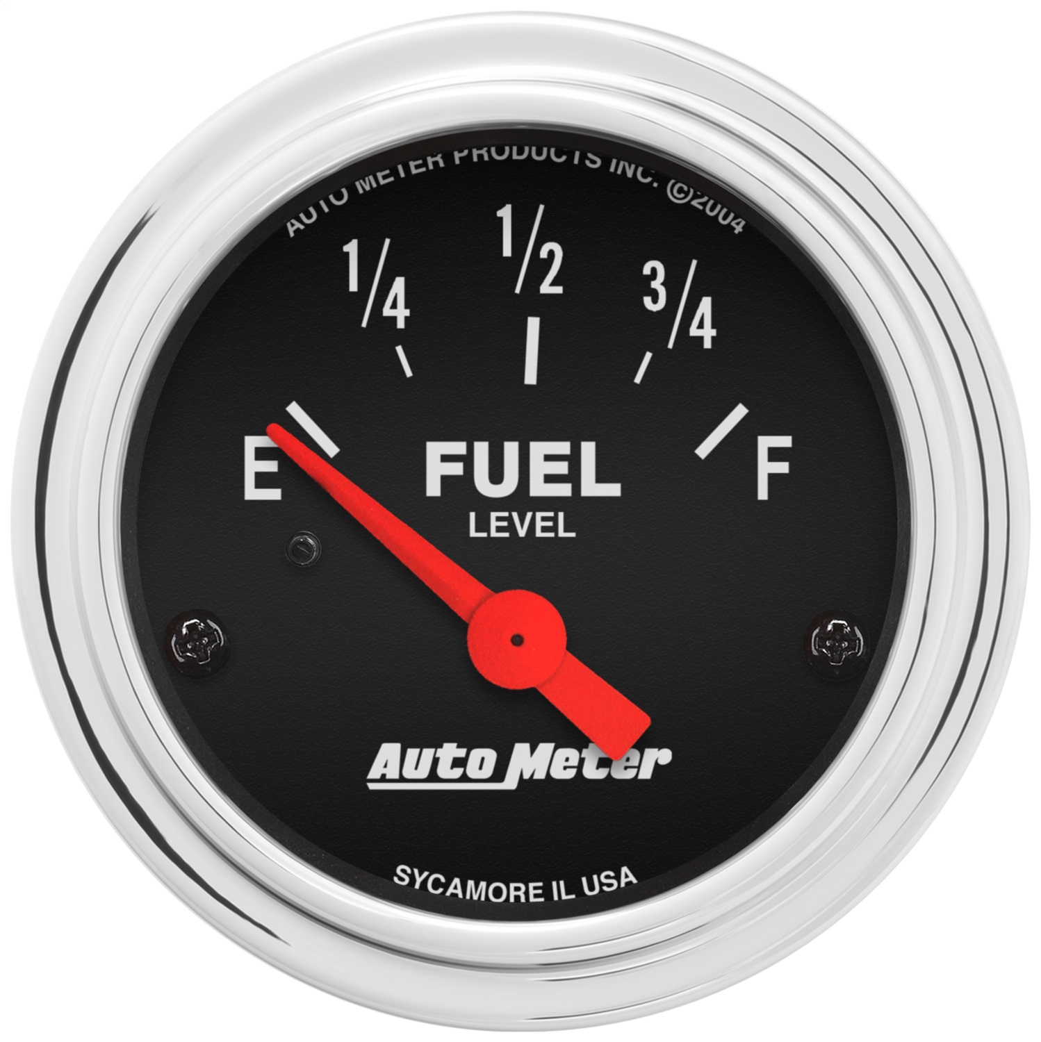 Auto Meter Auto Meter 2514 Traditional Chrome Electric Fuel Level Gauge