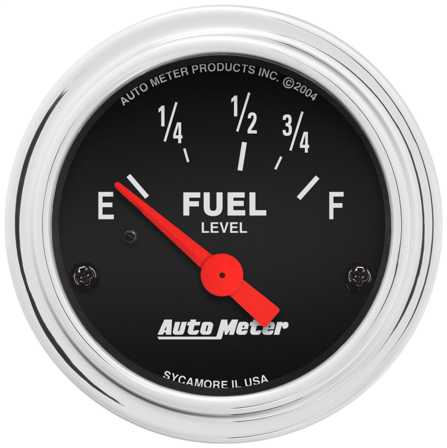 Auto Meter Auto Meter 2515 Traditional Chrome Electric Fuel Level Gauge