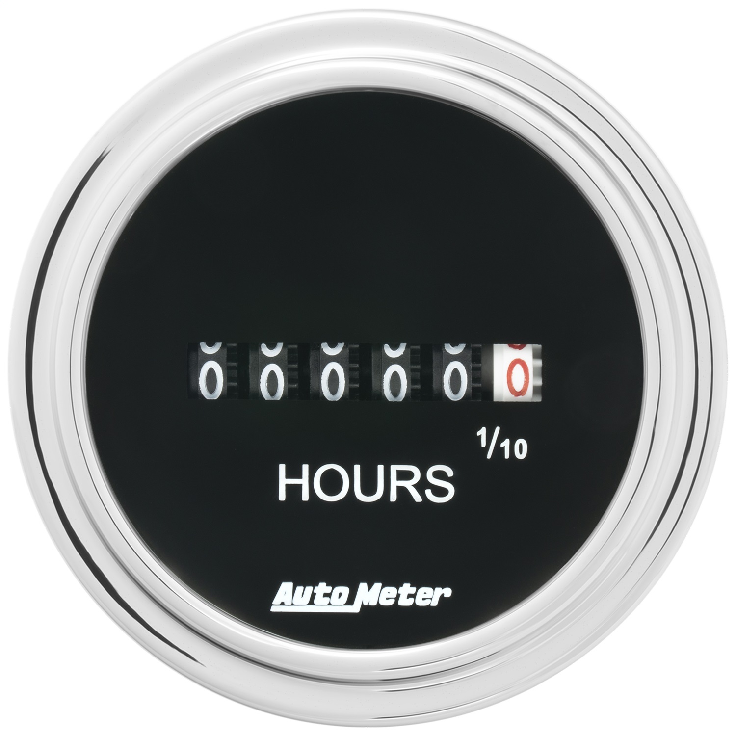 Auto Meter Auto Meter 2587 Traditional Chrome Electric Hourmeter Gauge