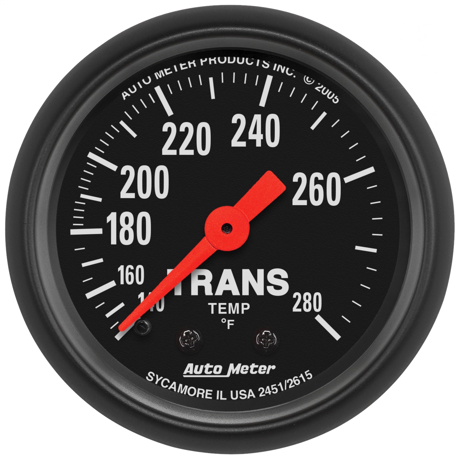 Auto Meter Auto Meter 2615 Z-Series; Mechanical Transmission Temperature Gauge