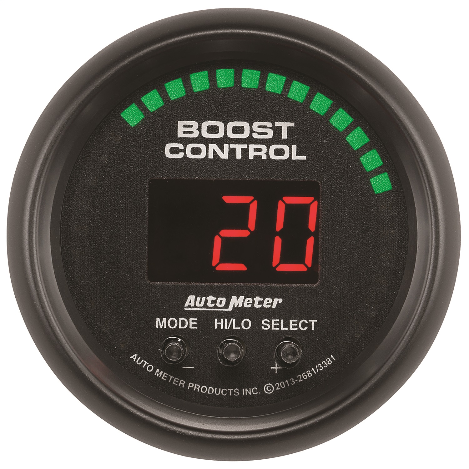 Auto Meter Auto Meter 2681 Z-Series; Digital Boost Gauge