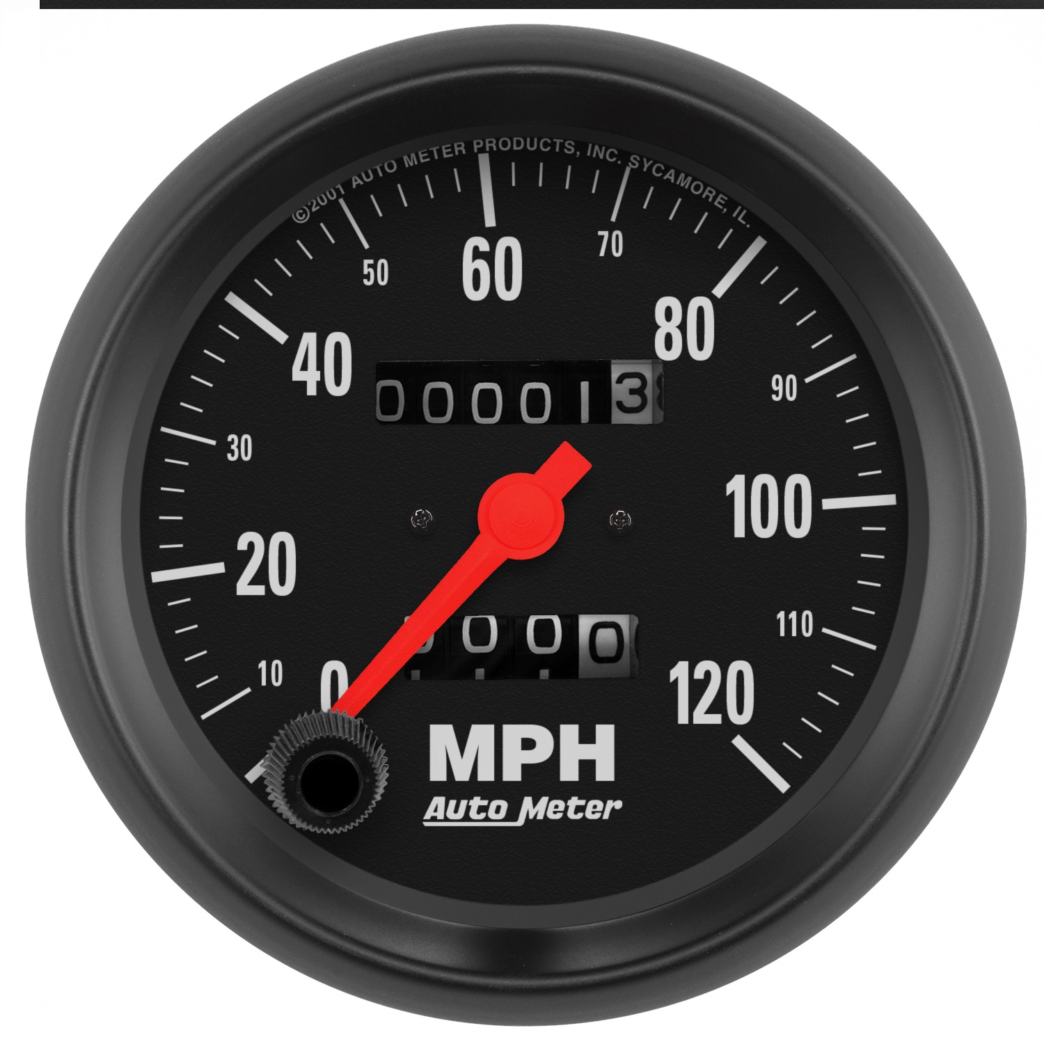 Auto Meter Auto Meter 2692 Z-Series; In-Dash Mechanical Speedometer