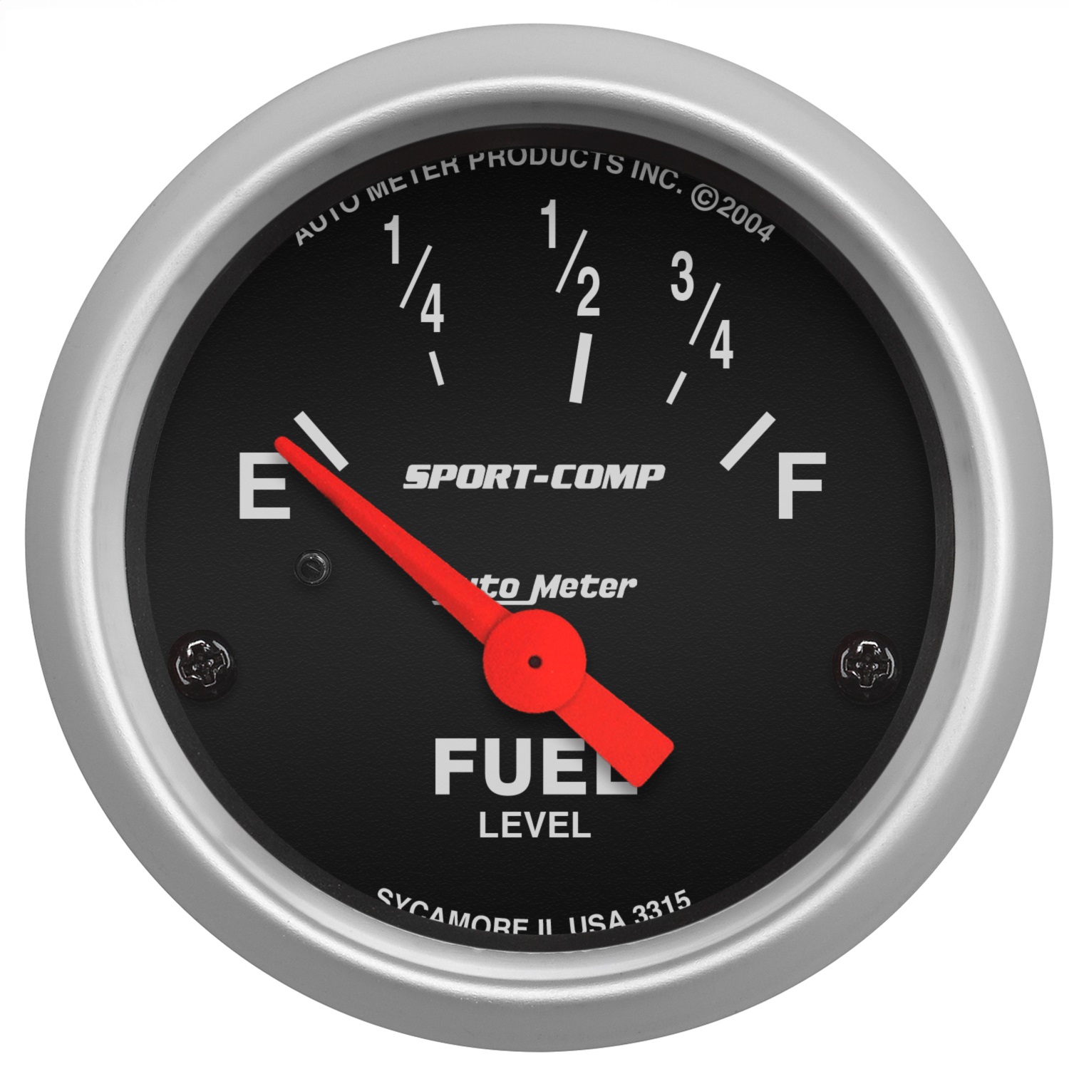 Auto Meter Auto Meter 3315 Sport-Comp; Electric Fuel Level Gauge