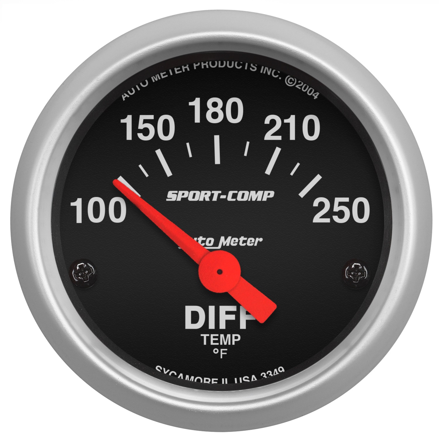 Auto Meter Auto Meter 3349 Sport-Comp; Electric Differential Temperature Gauge