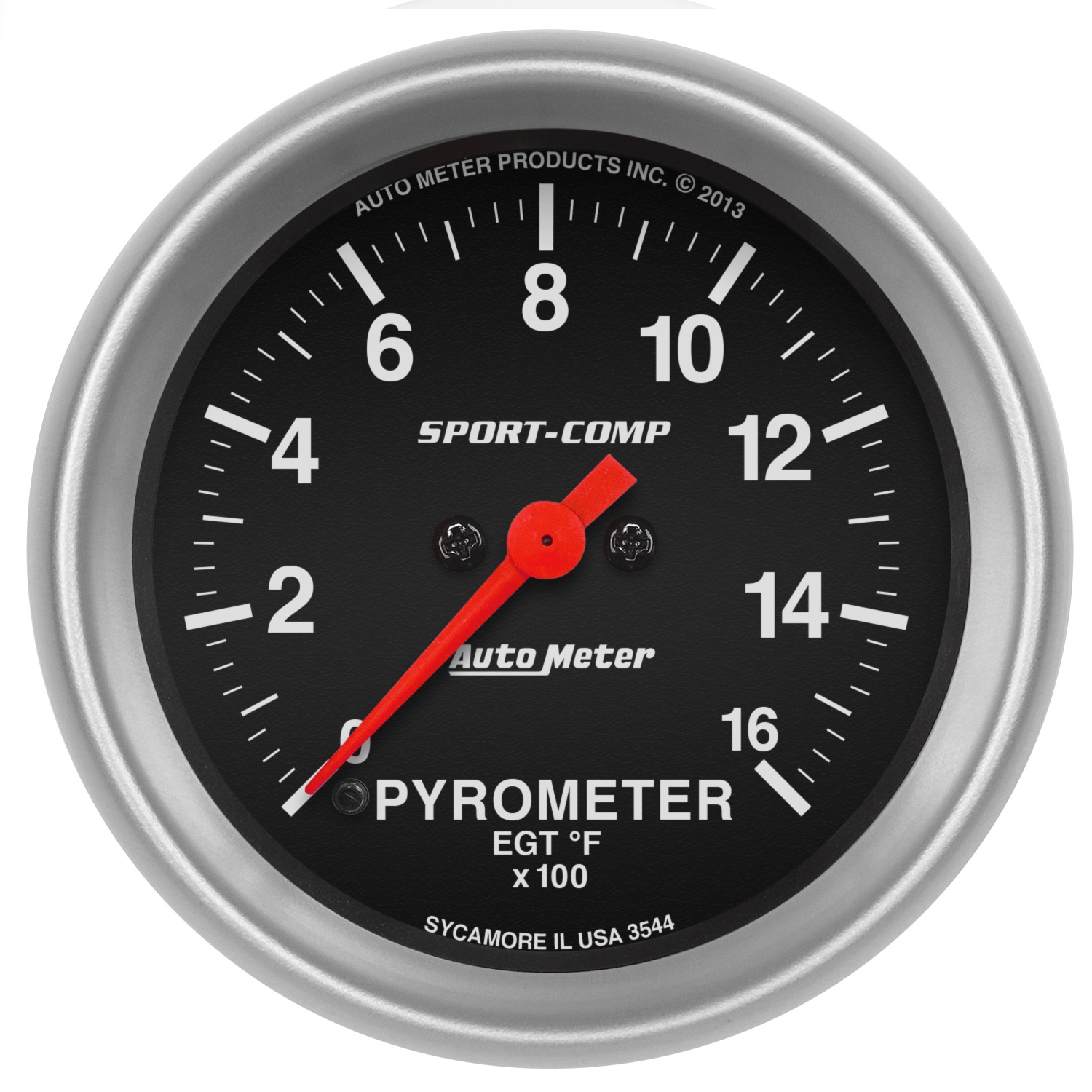 Auto Meter Auto Meter 3544 Sport-Comp; Electric Pyrometer Gauge Kit