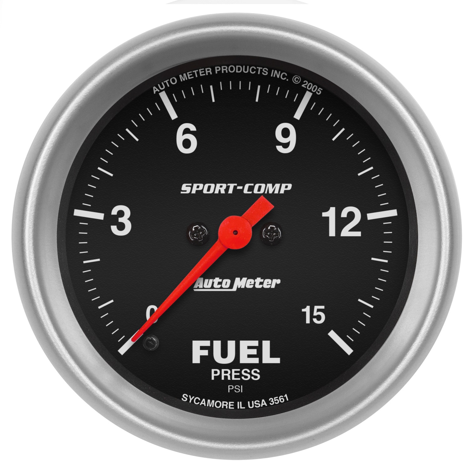 Auto Meter Auto Meter 3561 Sport-Comp; Electric Fuel Pressure Gauge