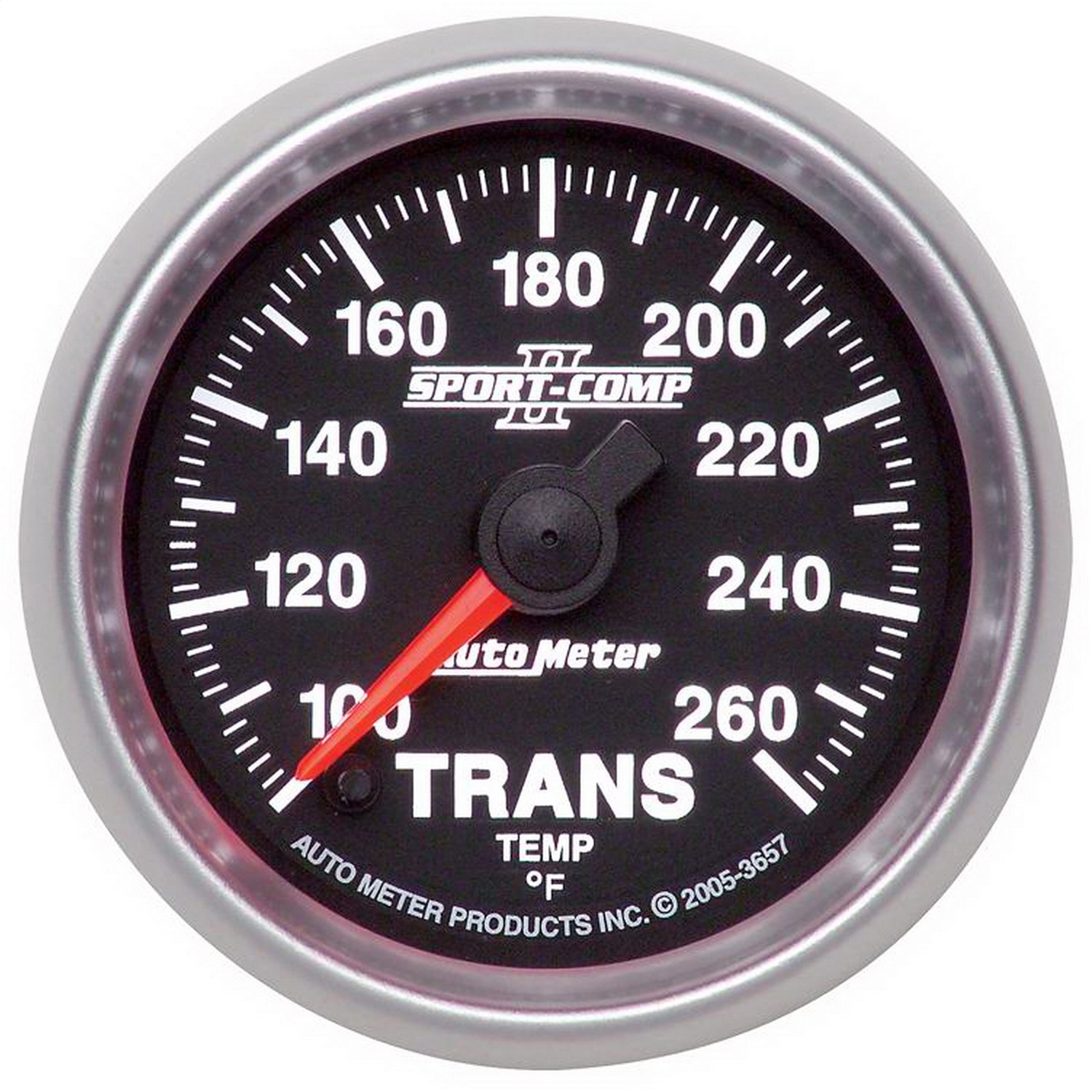 Auto Meter Auto Meter 3657 Sport-Comp II; Electric Transmission Temperature Gauge
