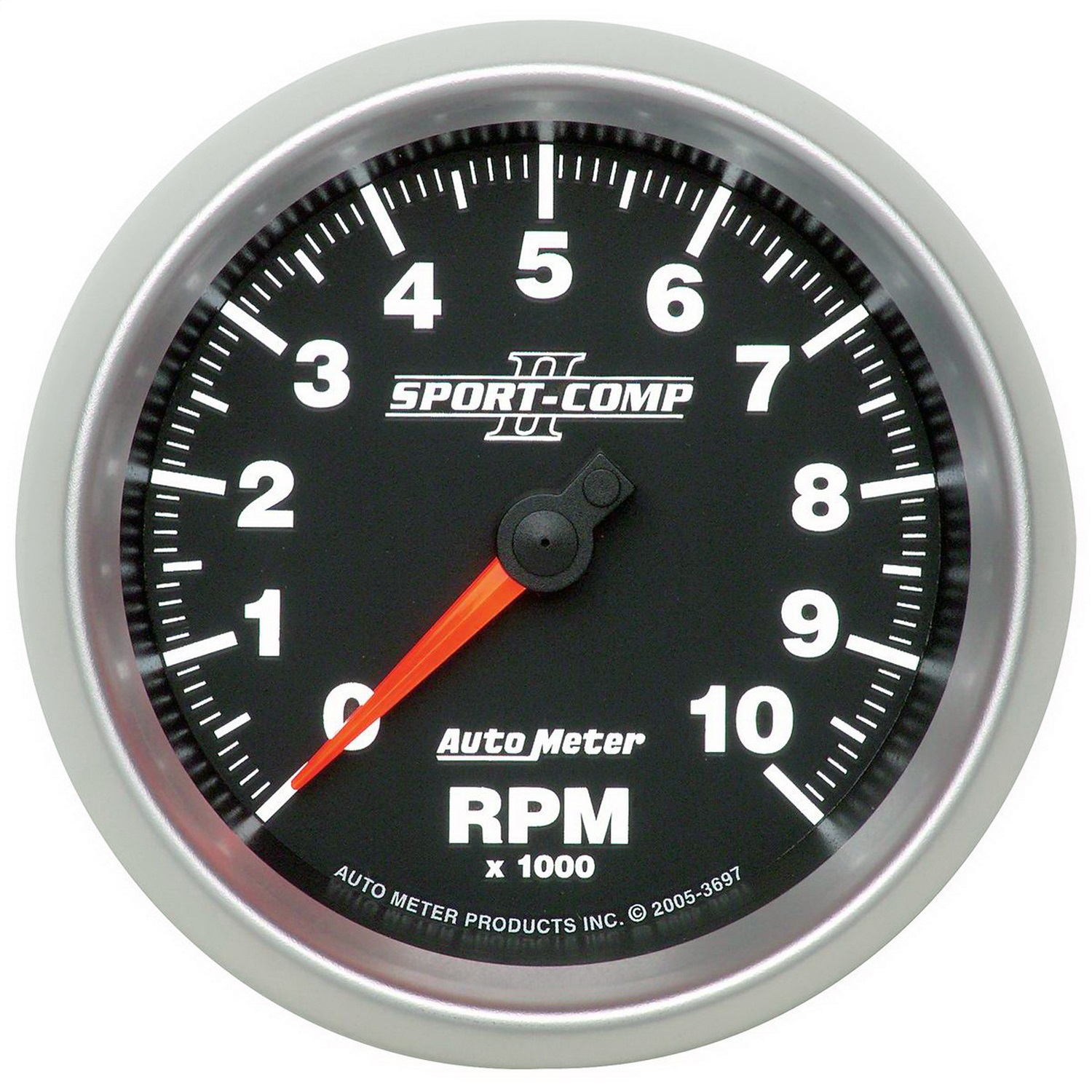 Auto Meter Auto Meter 3697 Sport-Comp II; In-Dash Tachometer