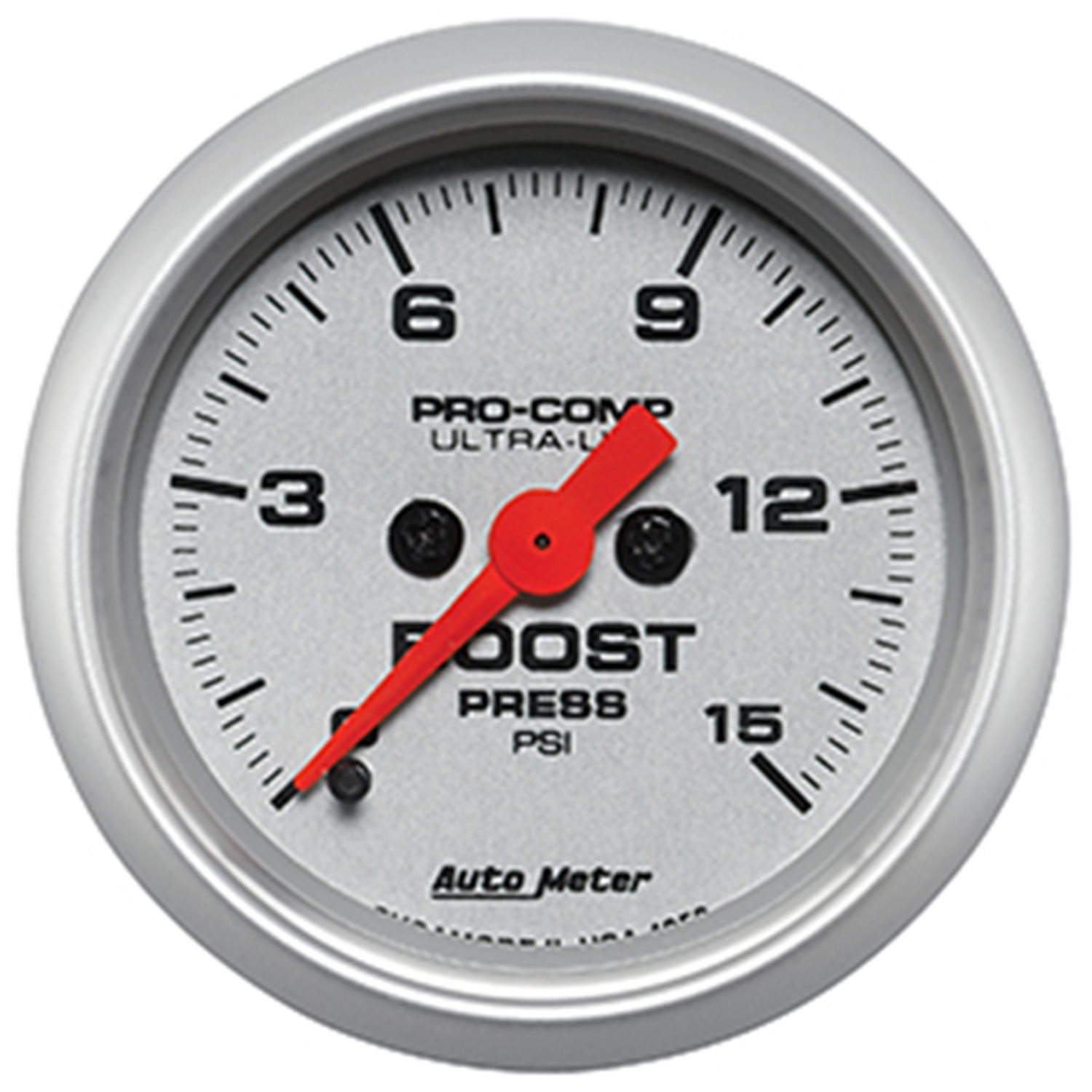 Auto Meter Auto Meter 4350 Ultra-Lite; Electric Boost Gauge