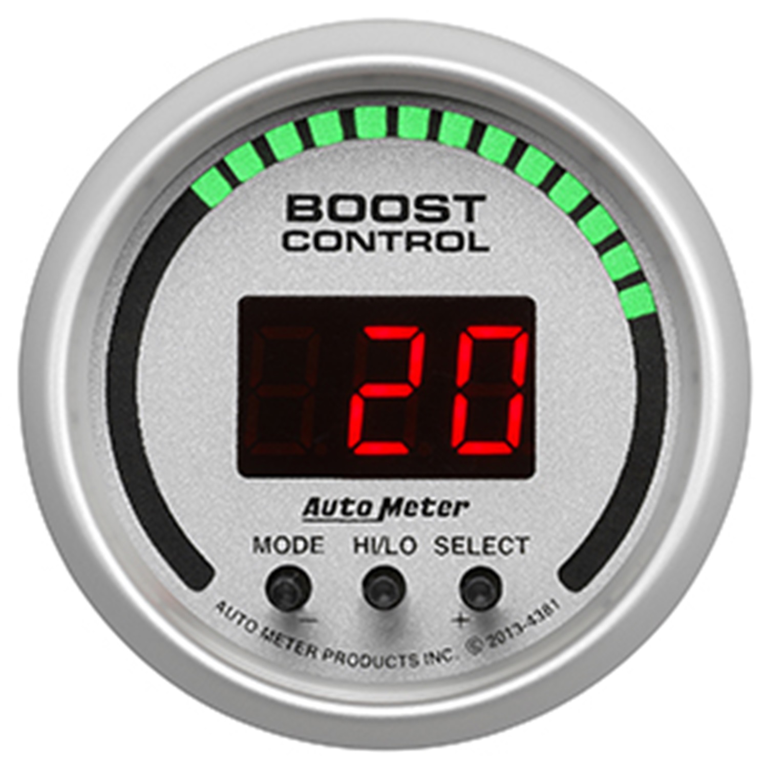 Auto Meter Auto Meter 4381 Ultra-Lite; Digital Boost Controller Gauge